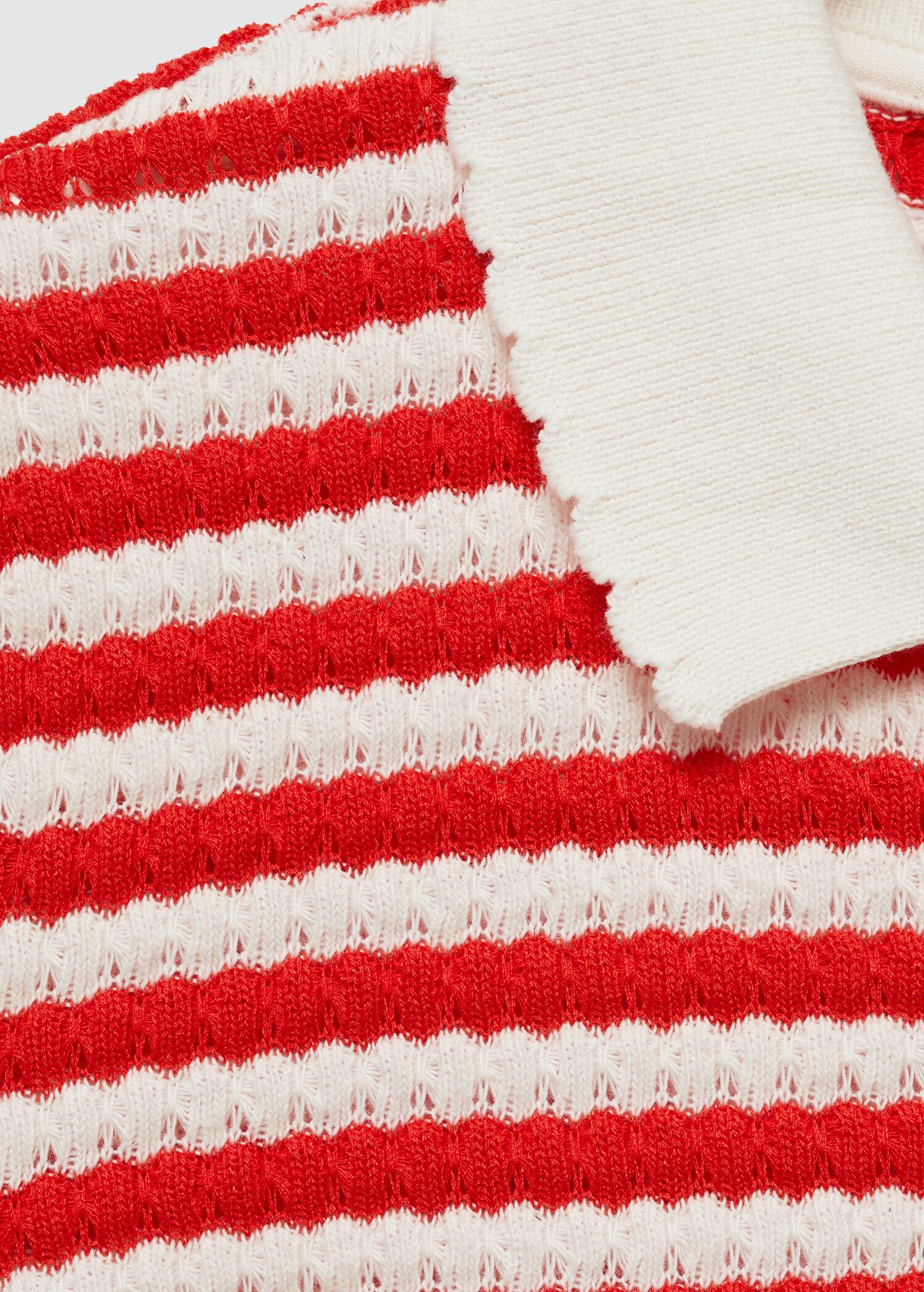 Kombiniertes Strick-T-Shirt - Detail des Artikels 0