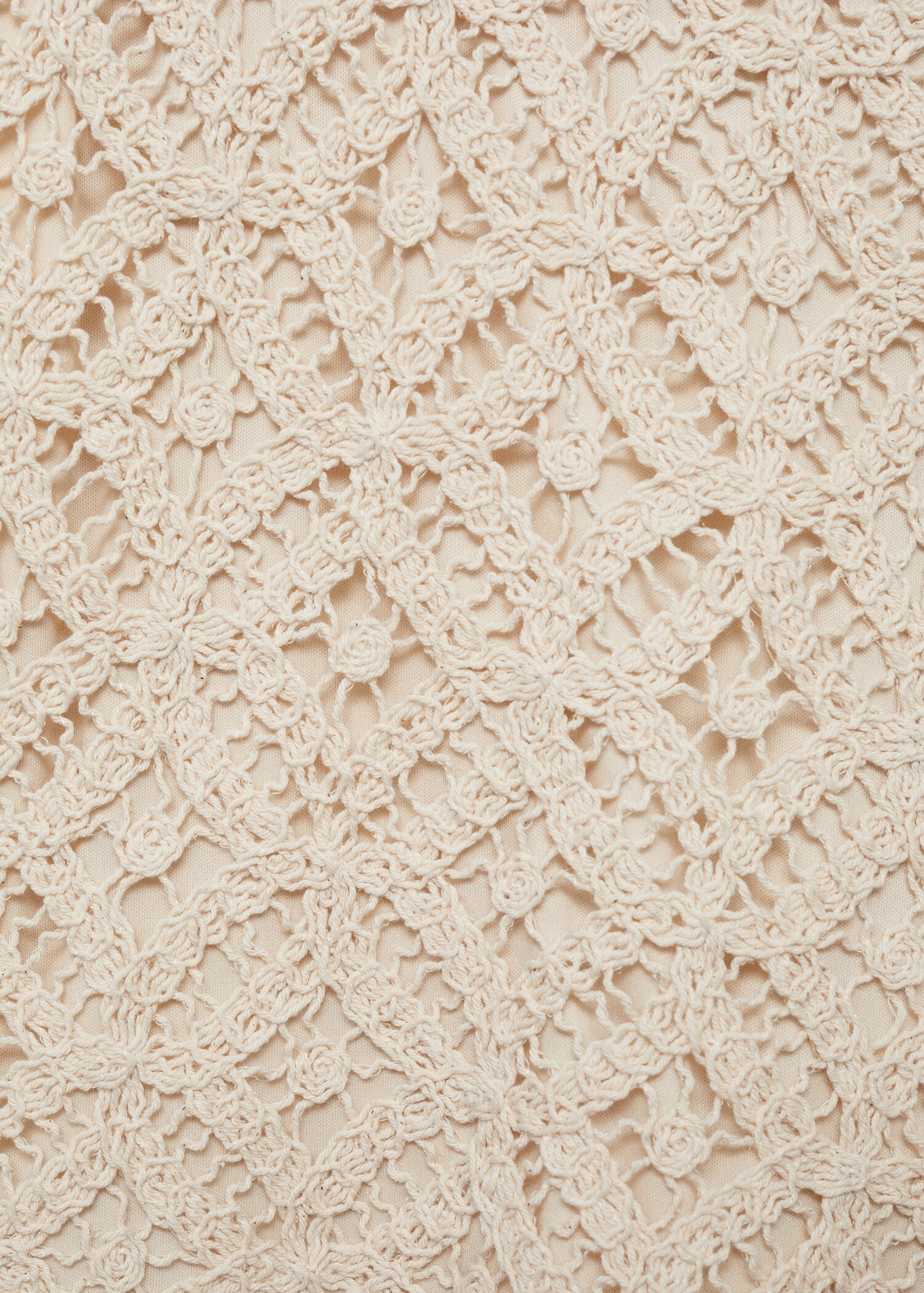 Crochet straight-fit shorts - Details of the article 0