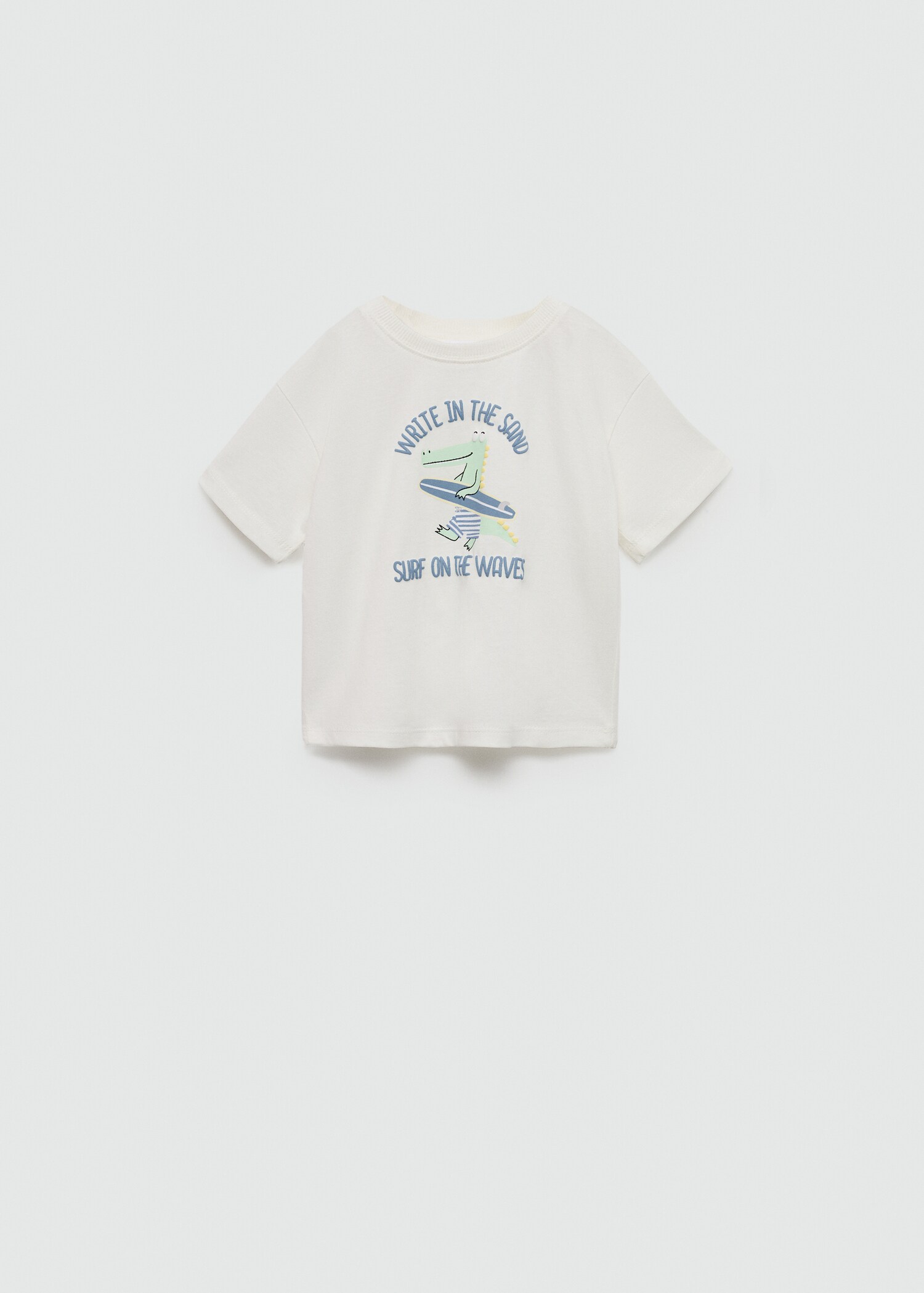Surfmönstrad t-shirt - Artikel utan modell