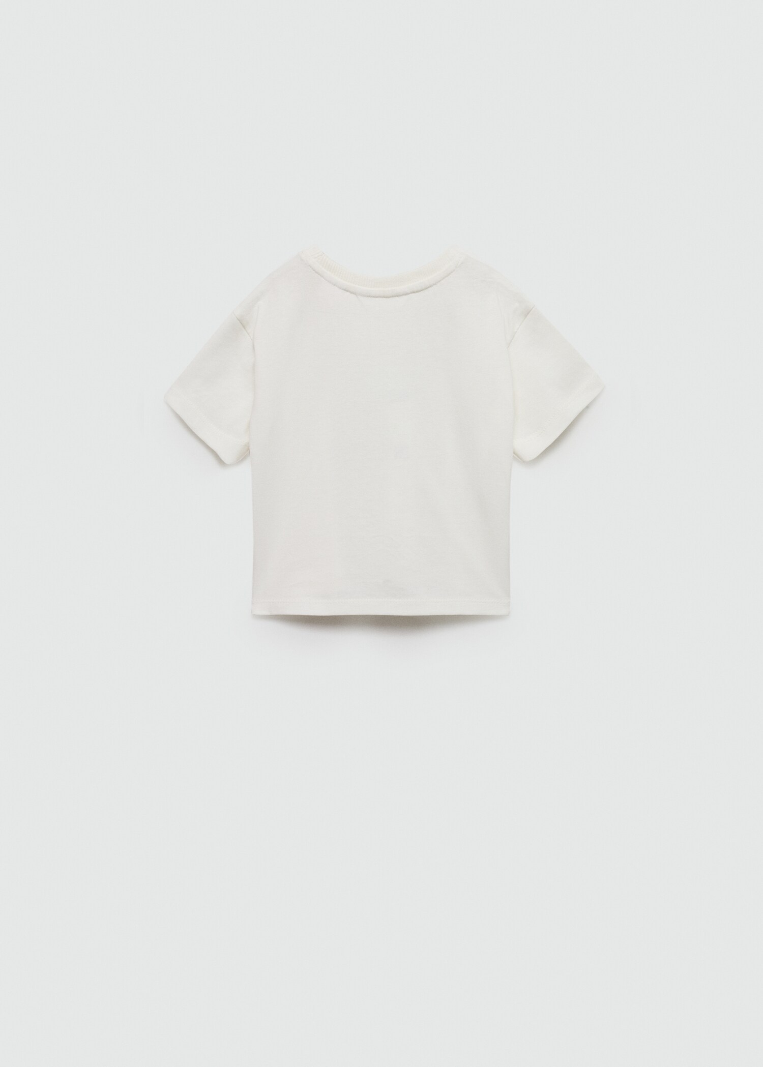 Surfmönstrad t-shirt - Artikelns baksida