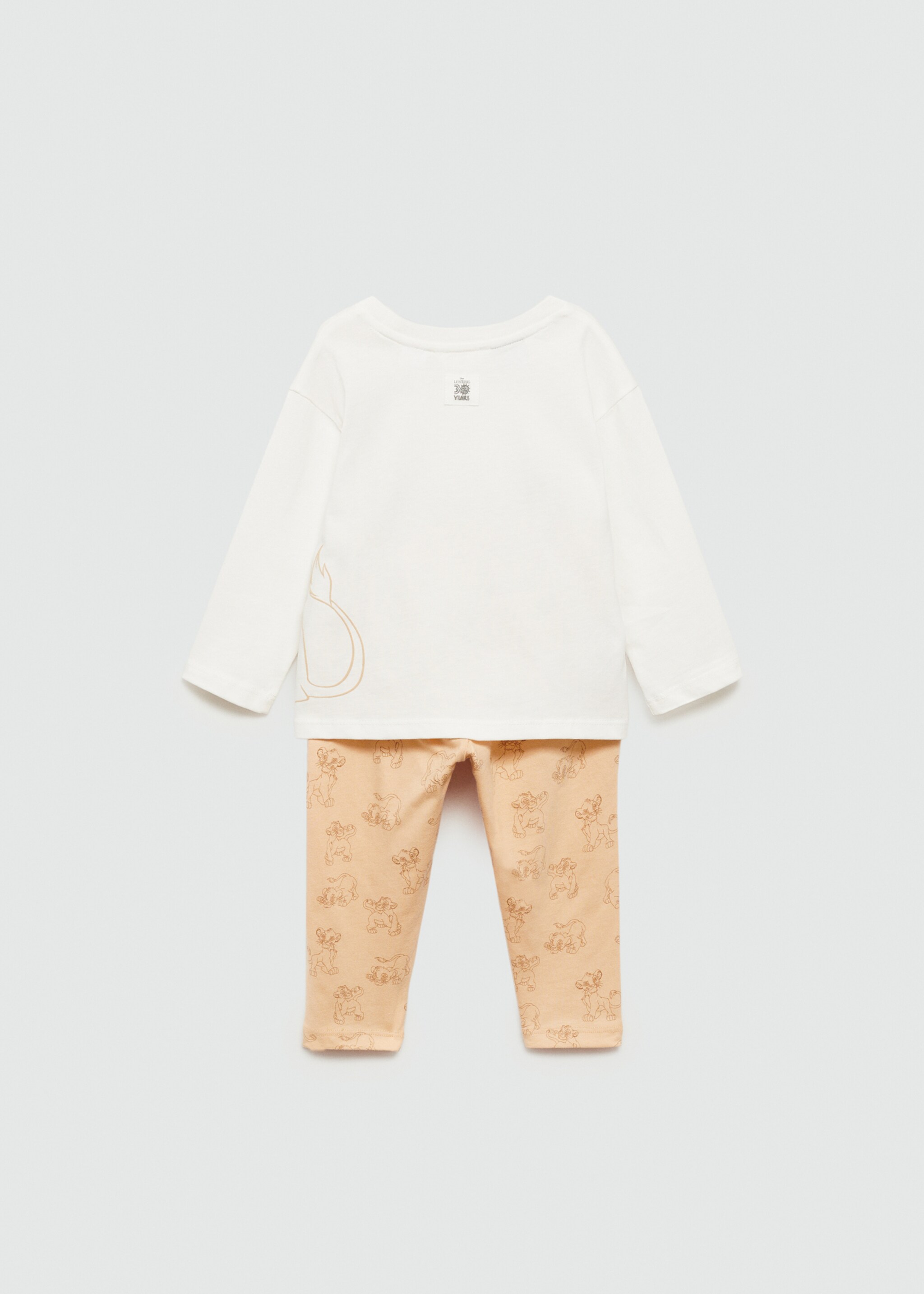 Lange The Lion King pyjama - Achterkant van het artikel
