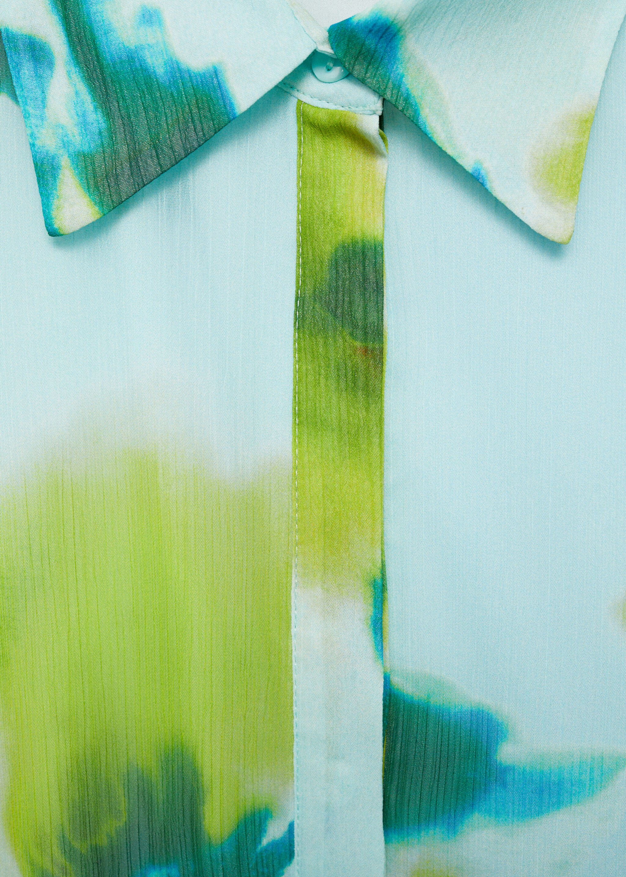 Bedrukte jumpsuit met strik - Detail van het artikel 8