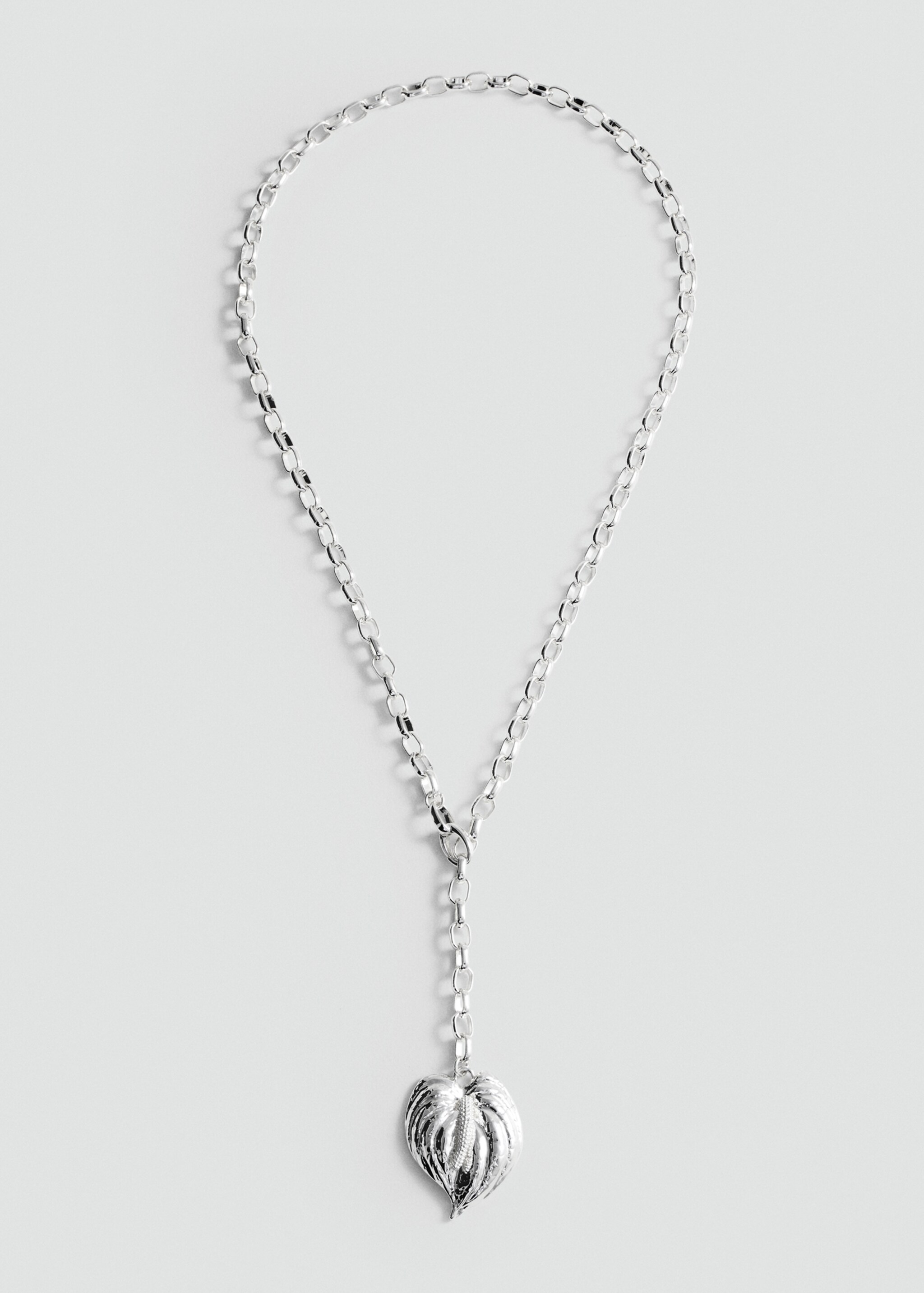 Leaf pendant chain necklace - Article without model