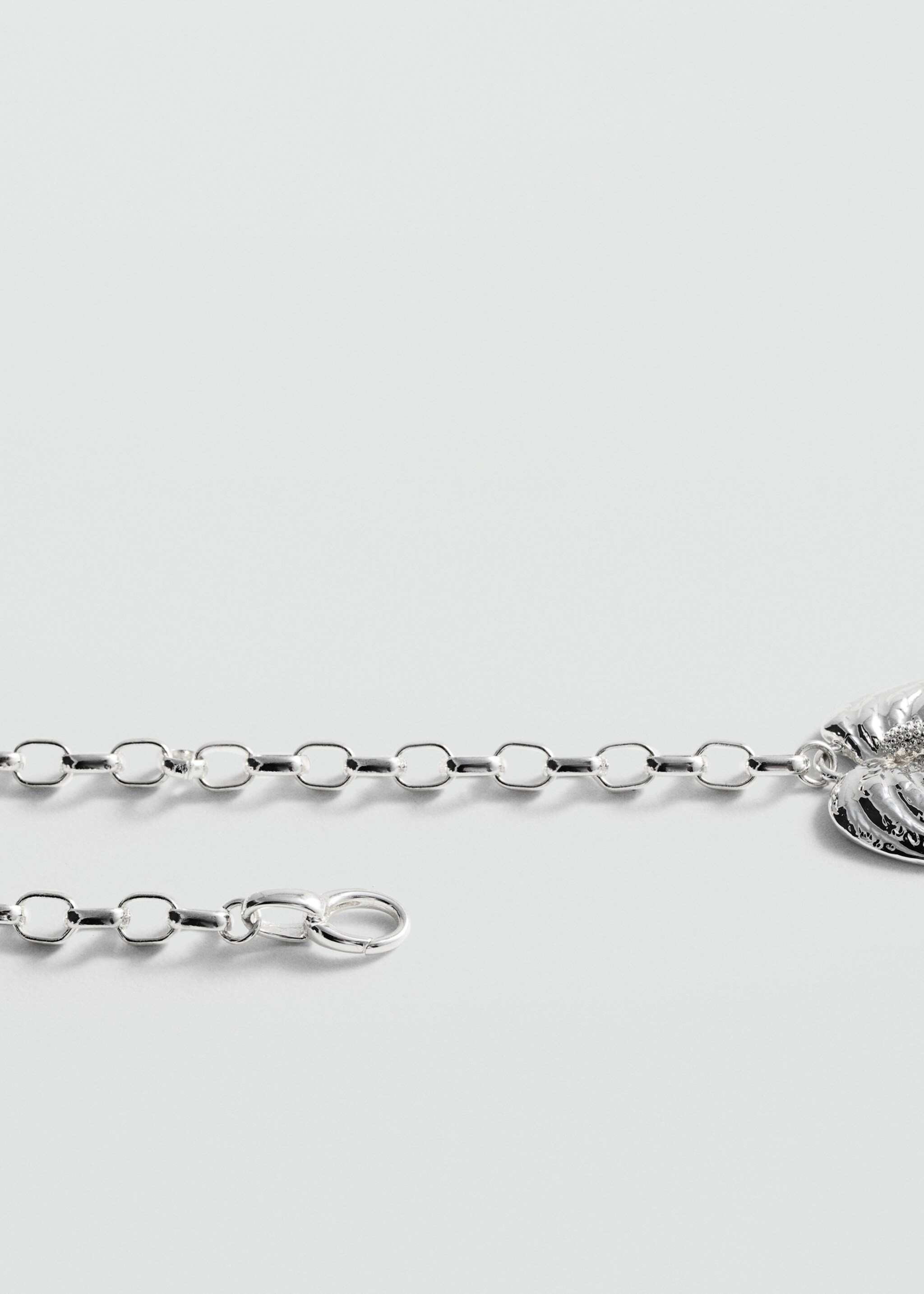 Leaf pendant chain necklace - Details of the article 1