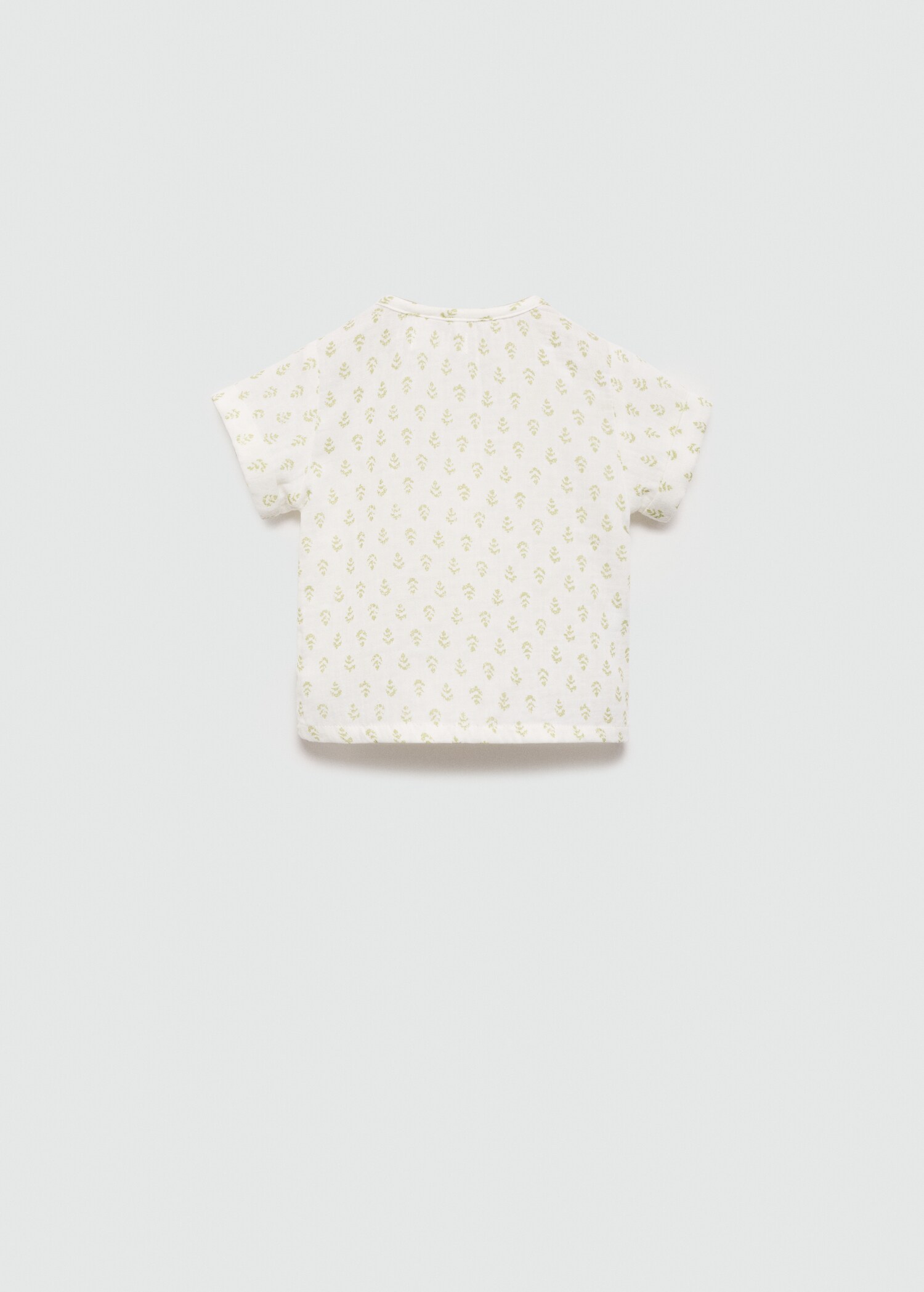 Camiseta estampada algodón - Reverso del artículo