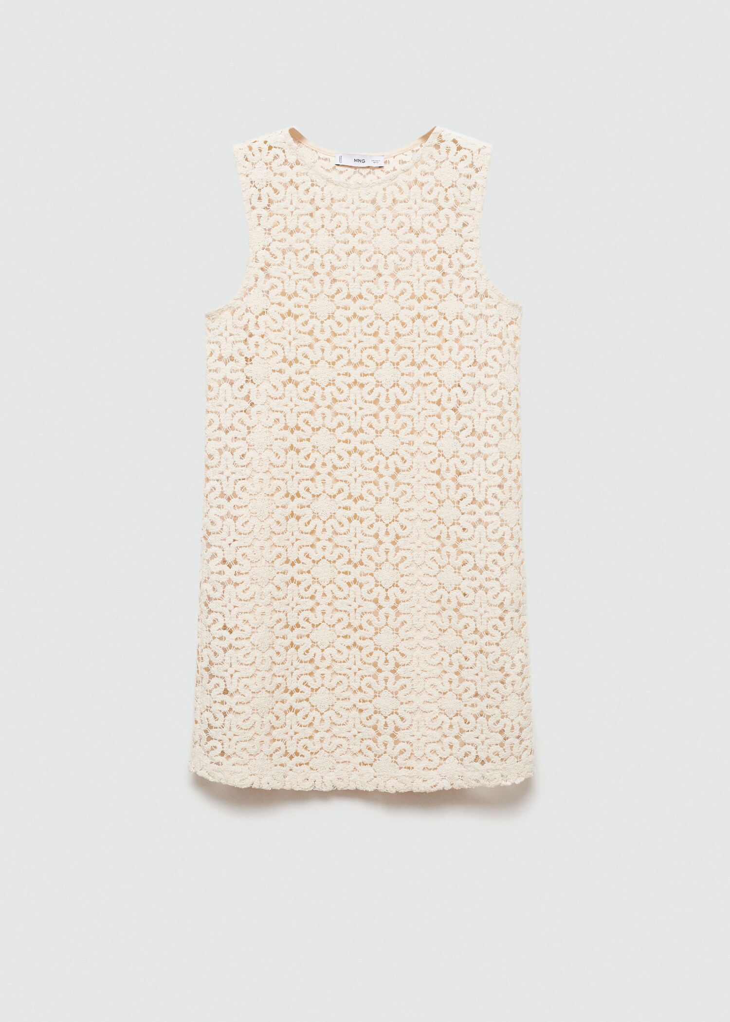 Vestido crochet flores - Artículo sin modelo