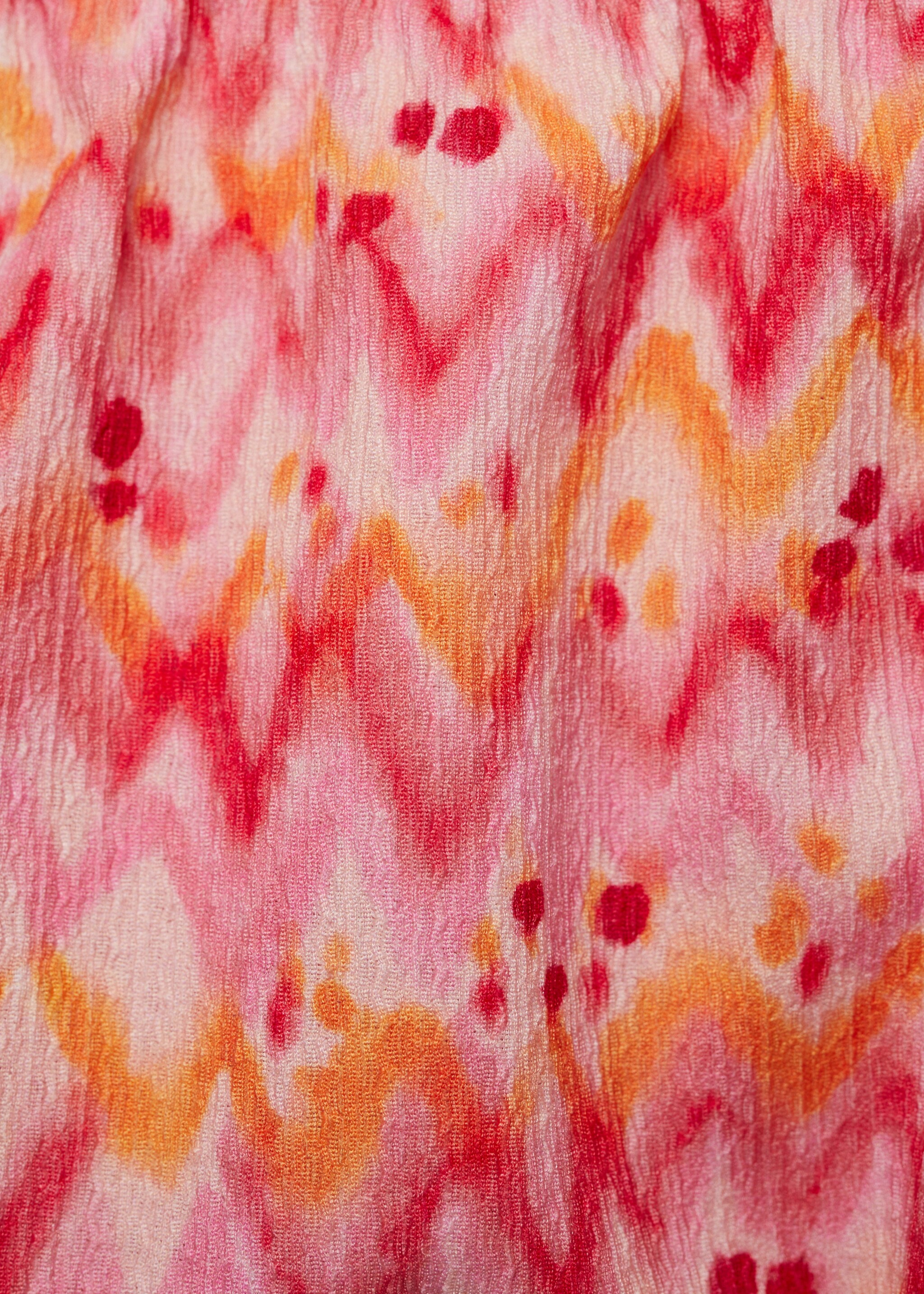 Top crop imprimé - Détail de l'article 0, Fuchsia. Ref: 77070387-00.