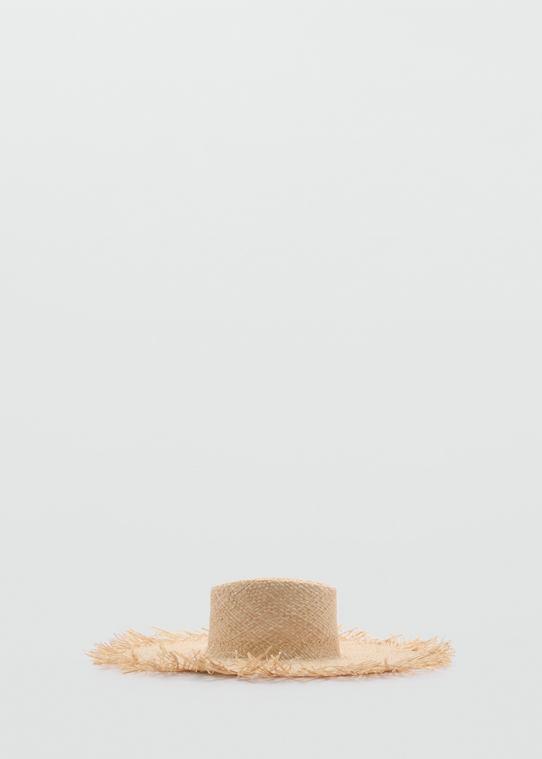 Natural fibre maxi hat - Article without model