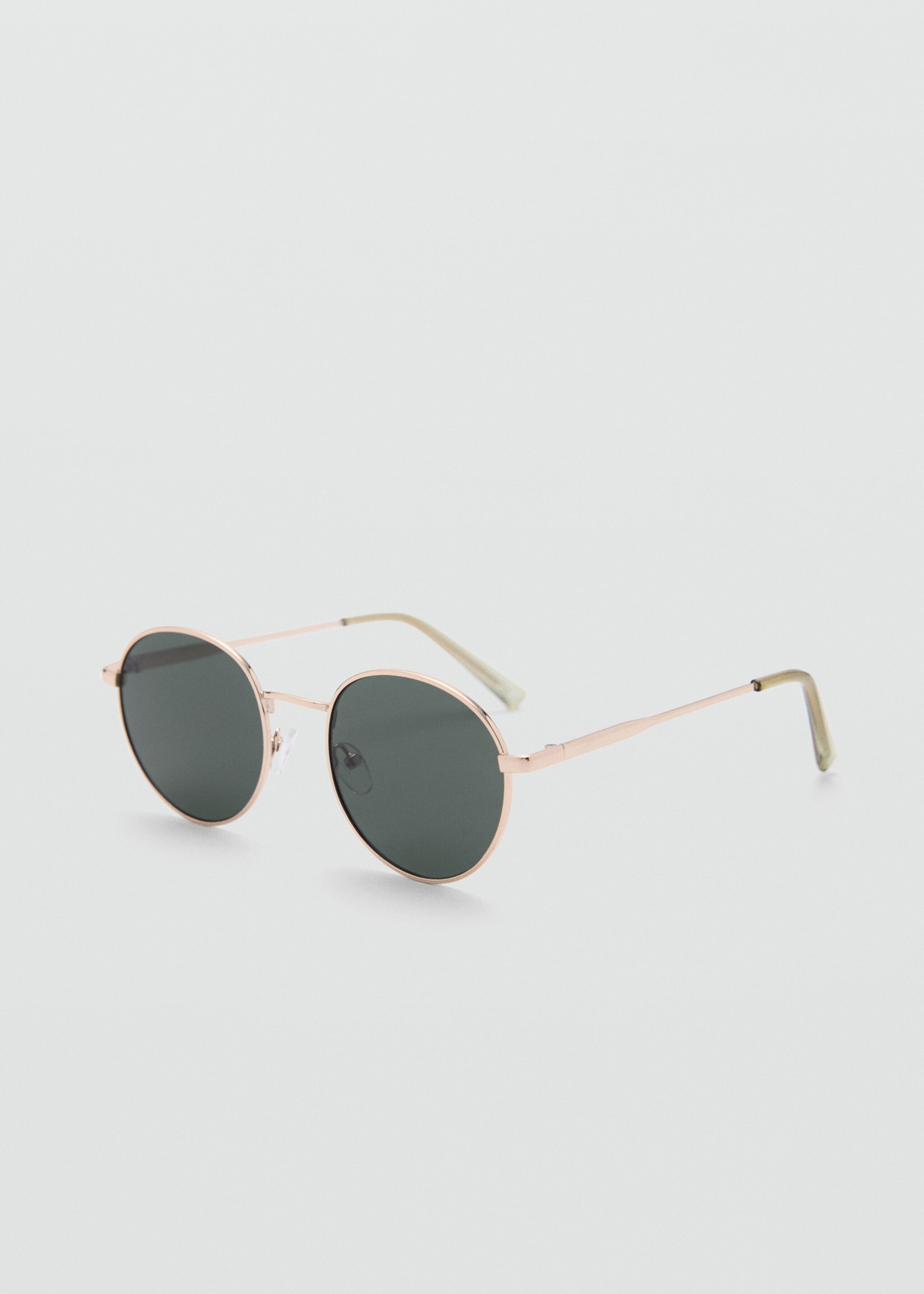 Gafas de sol metálicas redondas - Plano medio