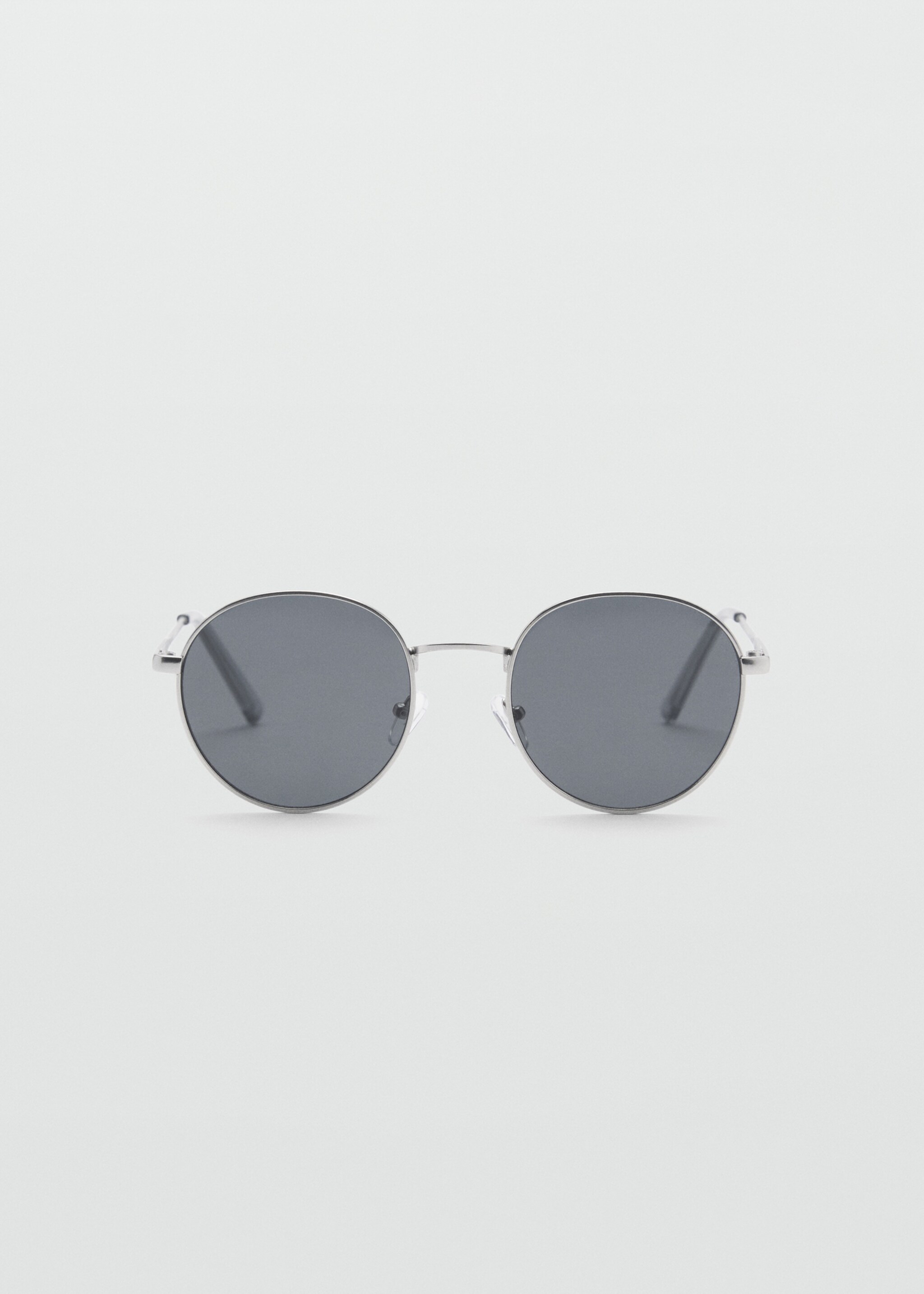 Okrągłe okulary przeciwsłoneczne w metalowej oprawce - Artykuł bez modela/modelki