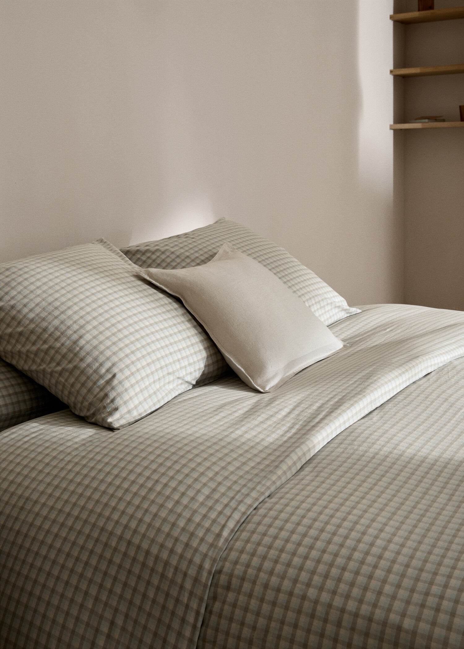 Funda nórdica algodón vichy cama 135cm - Detalle del artículo 7