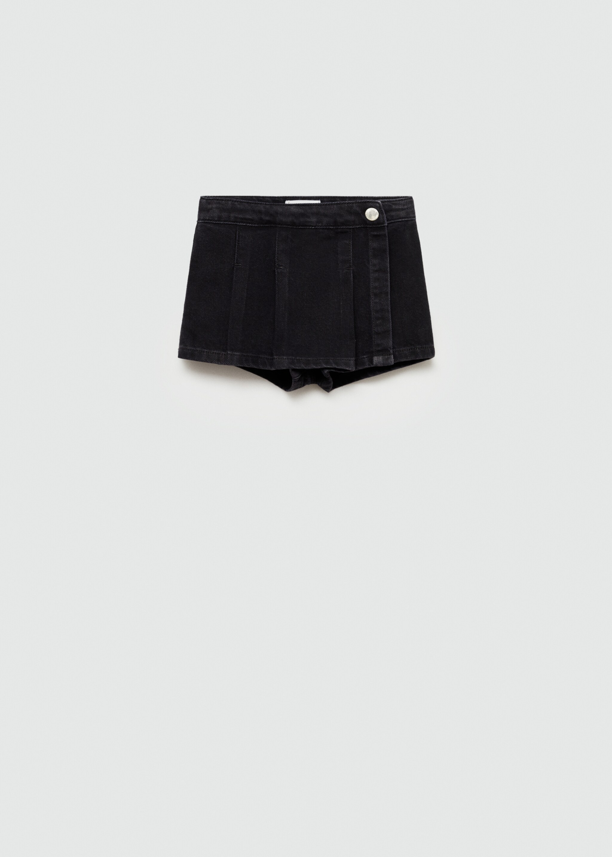 Denim skirt trousers - Article without model