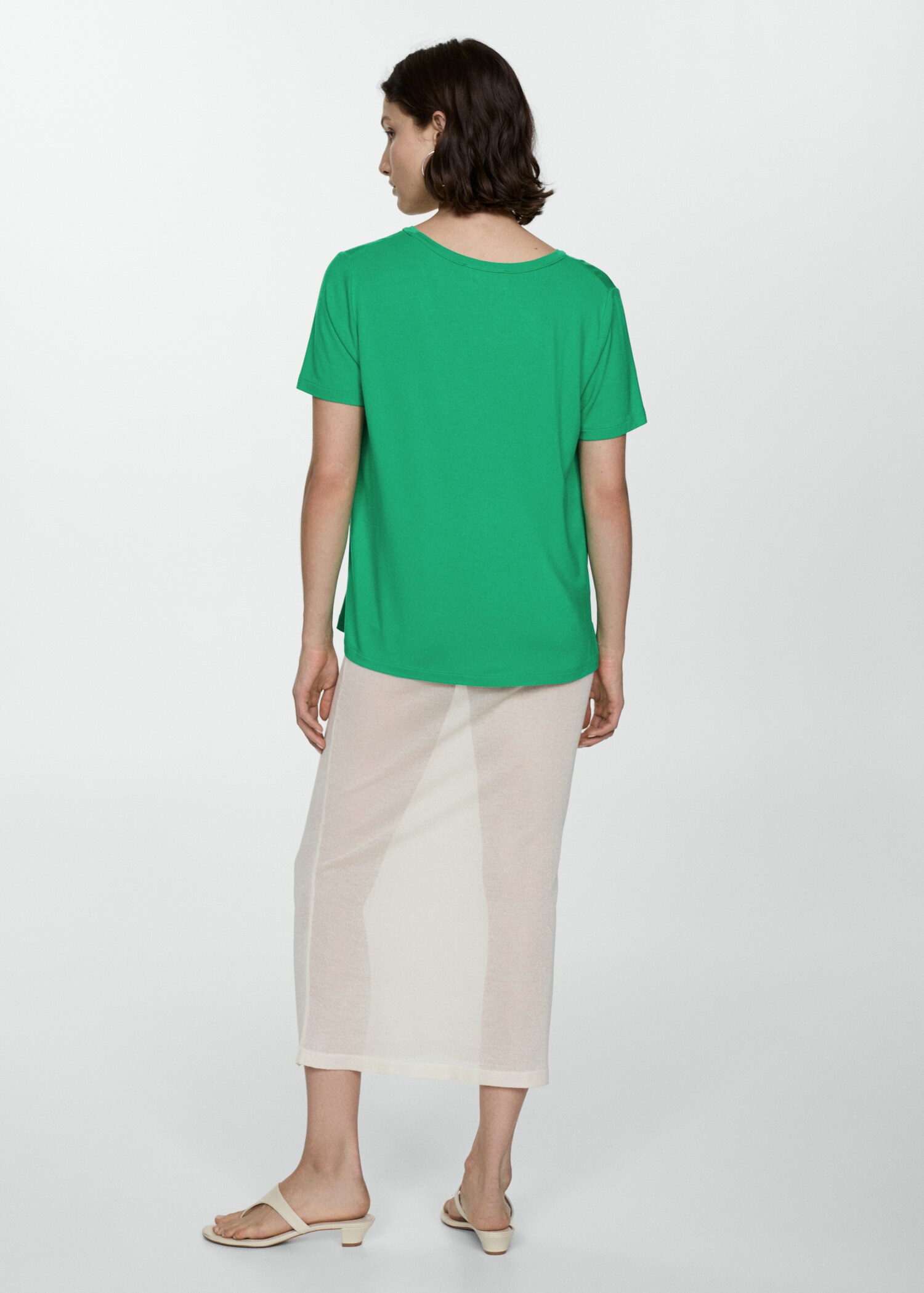 Short sleeve t-shirt - Reverse of the article