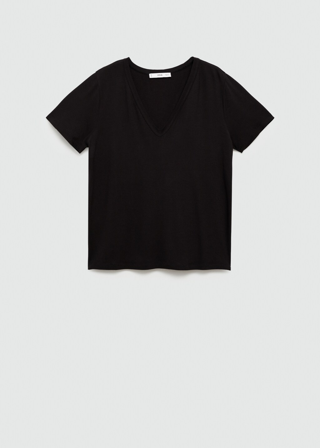 ★23SS★【WOOALONG】★Active embo V-neck T-shir.t★ Epic Womens Girls Color Blocked Performance V-Neck Shirt