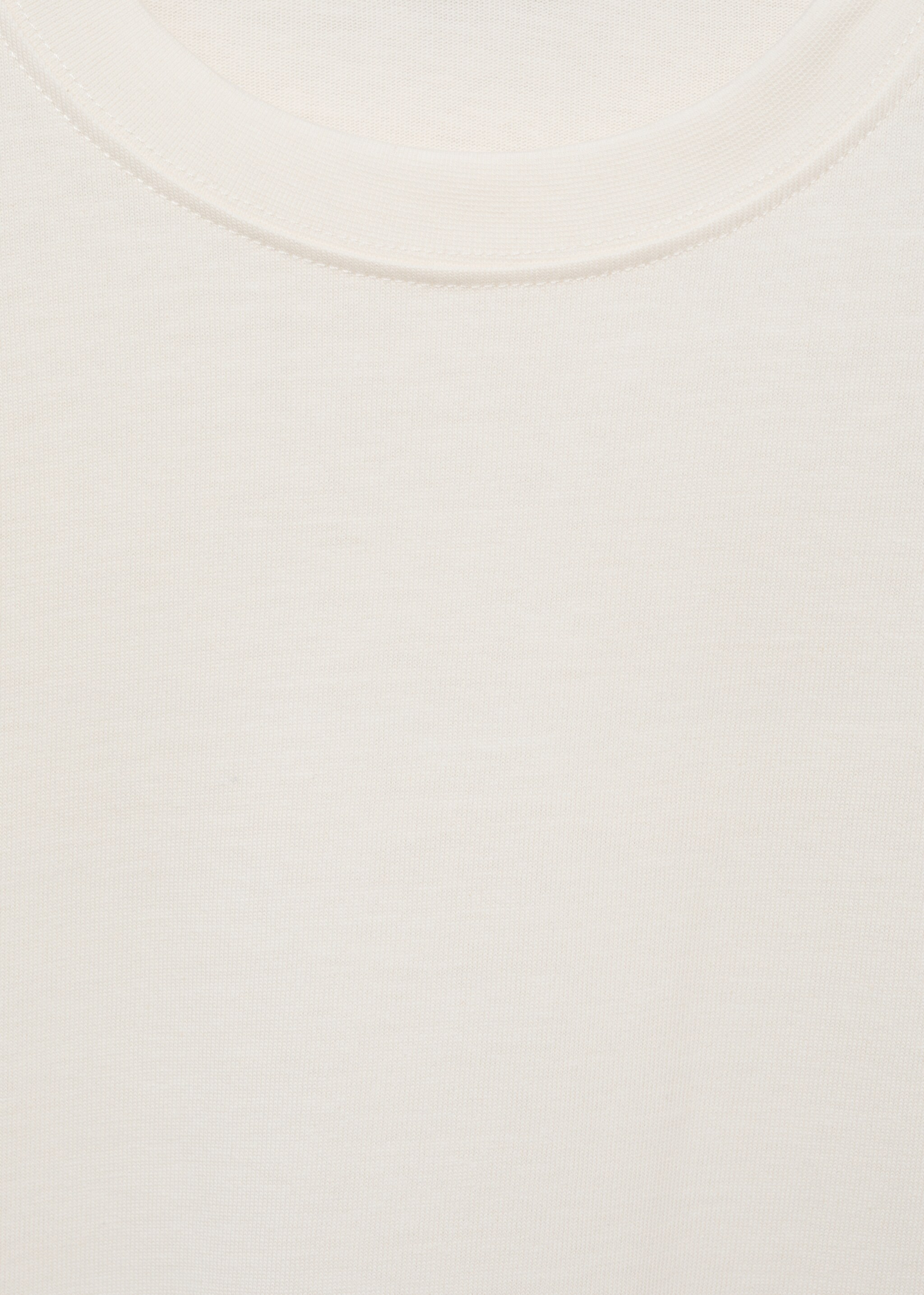 Basic 100% cotton relaxed-fit t-shirt - Details of the article 8
