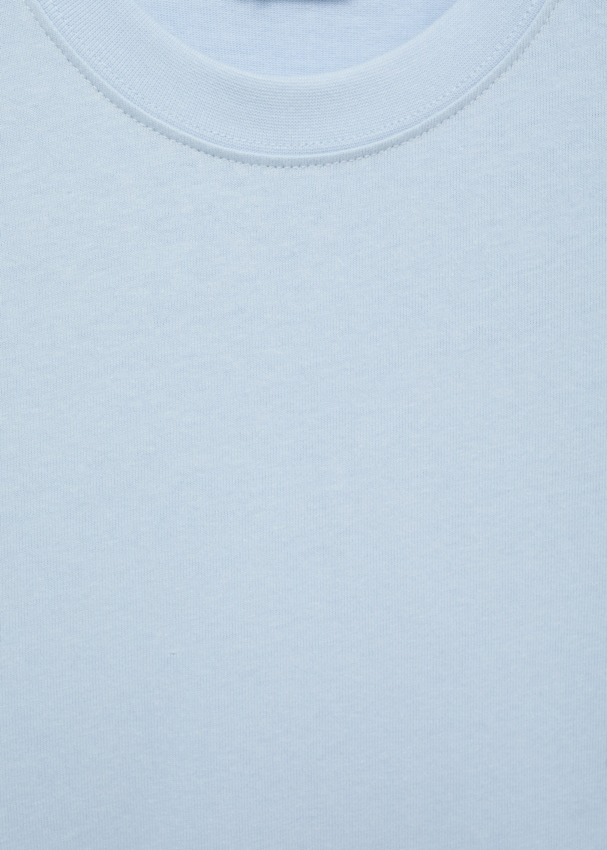 Basic 100% cotton relaxed-fit t-shirt - Details of the article 8