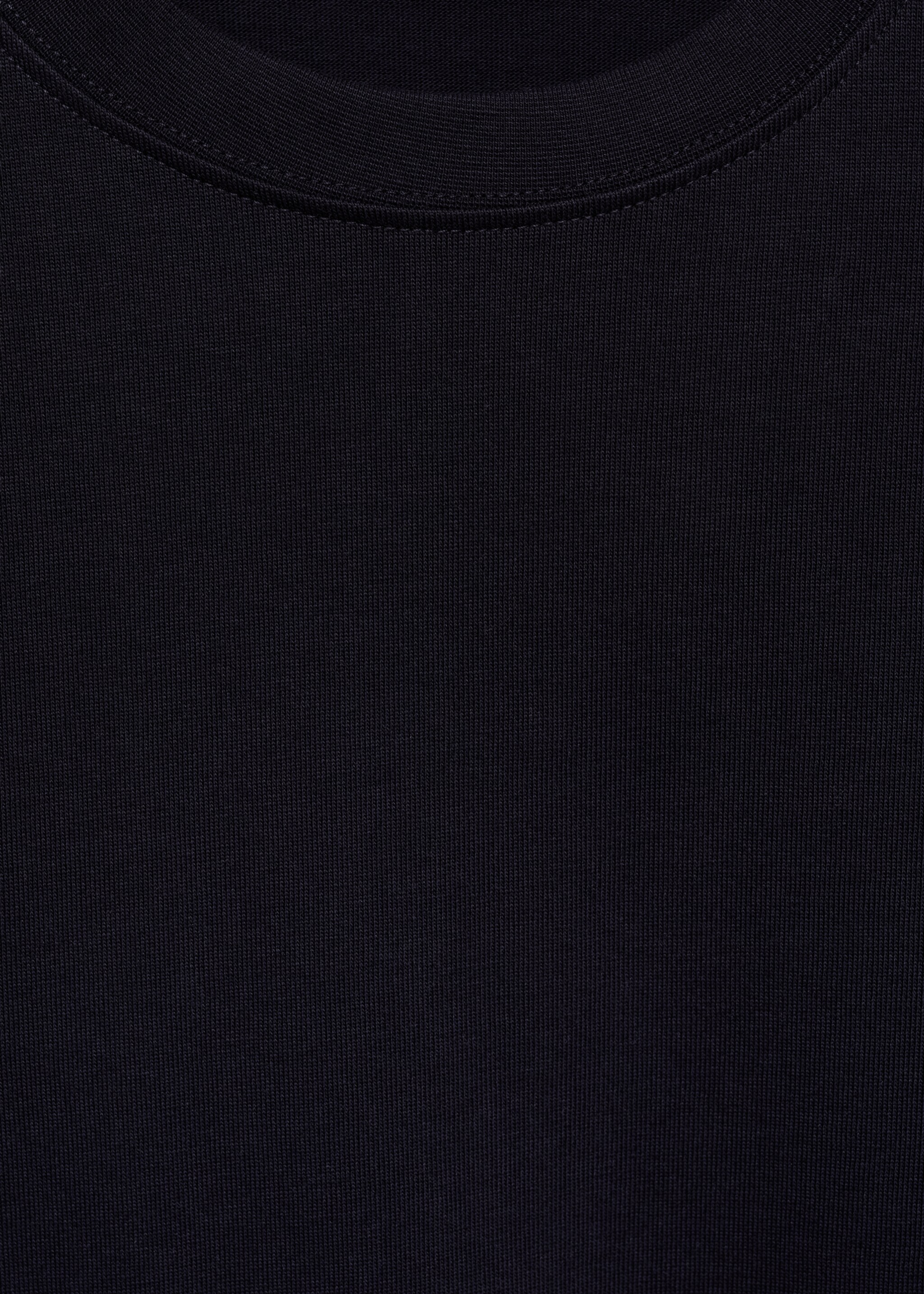 Basic 100% cotton relaxed-fit t-shirt - Details of the article 8