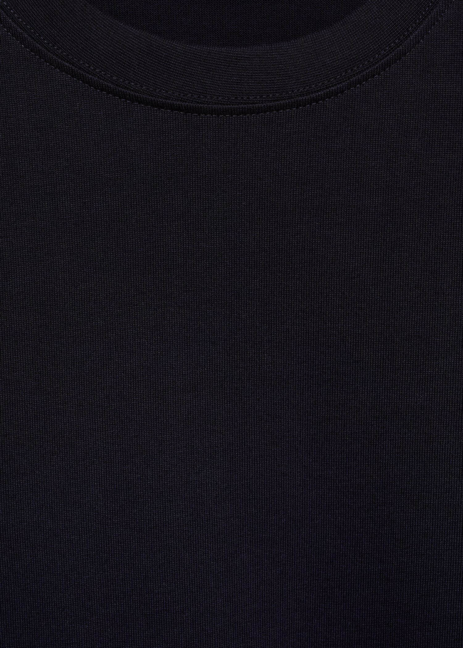 Basic 100% cotton relaxed-fit t-shirt - Details of the article 8