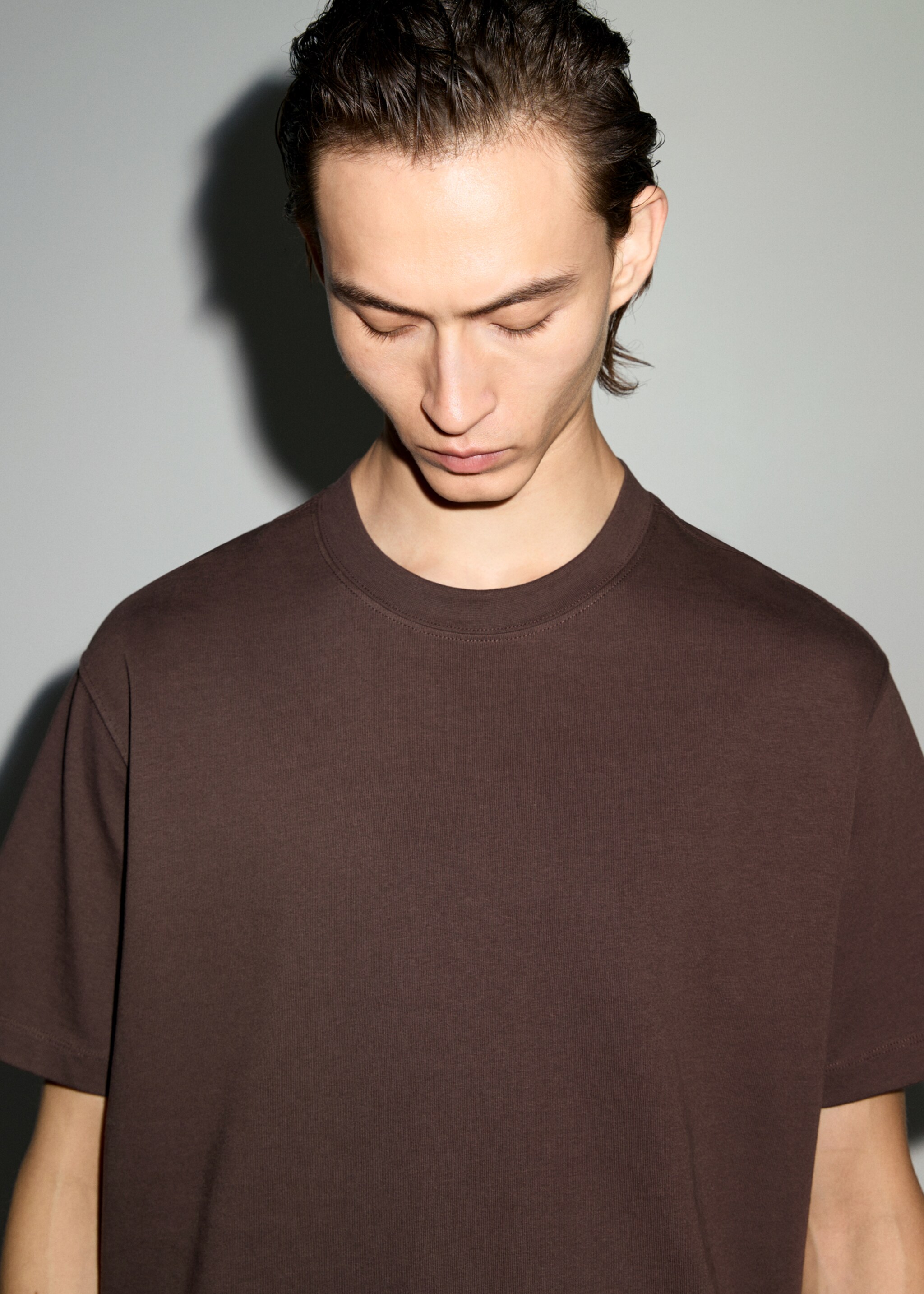 T-shirt essentiel 100 % coton relaxed-fit - Détail de l'article 3