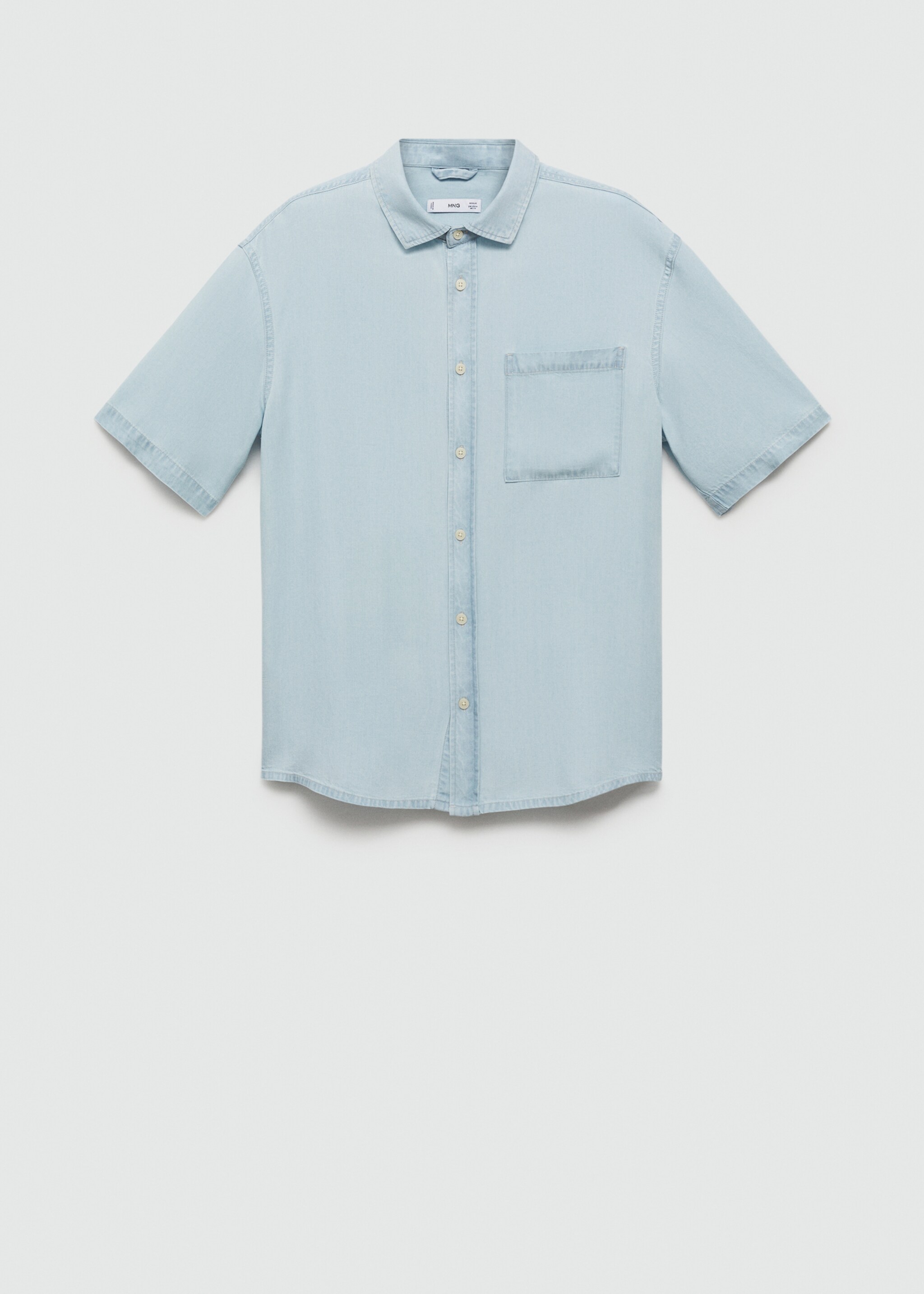 Πουκάμισο regular fit 100% tencel - Προϊόν χωρίς μοντέλο