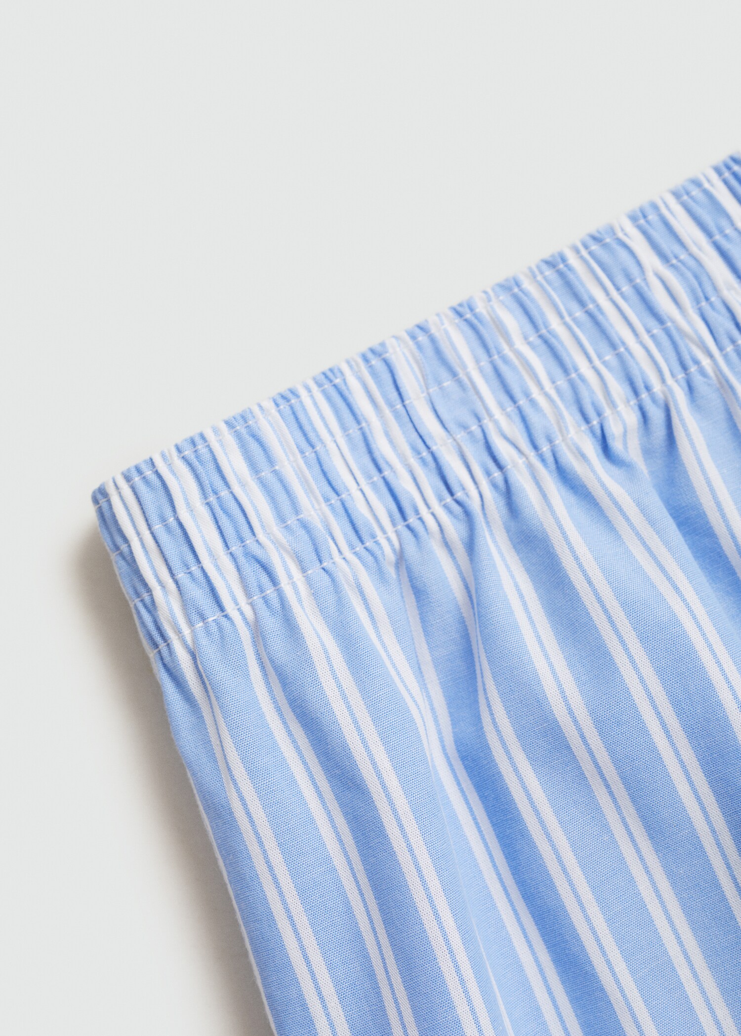 Striped printed cotton briefs - Details of the article 0