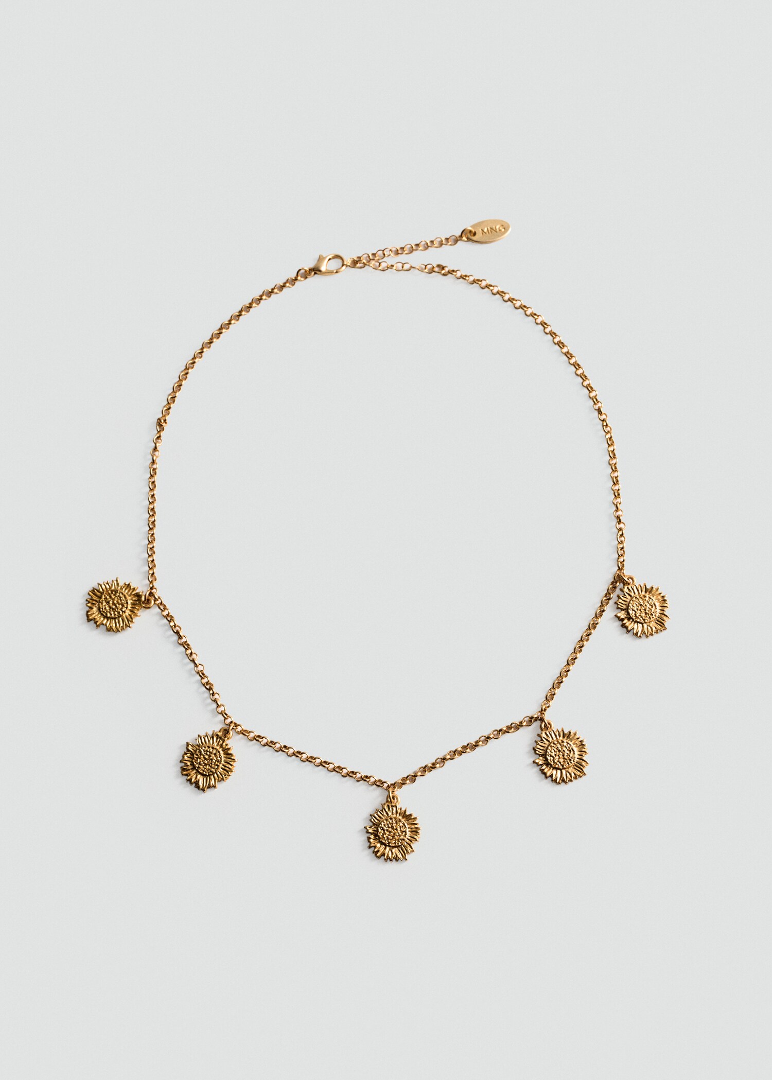 Flower pendant necklace - Article without model