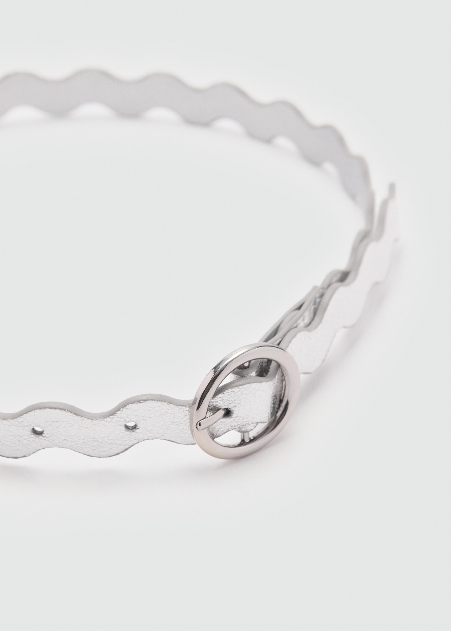 Wavy metal belt - Medium plane