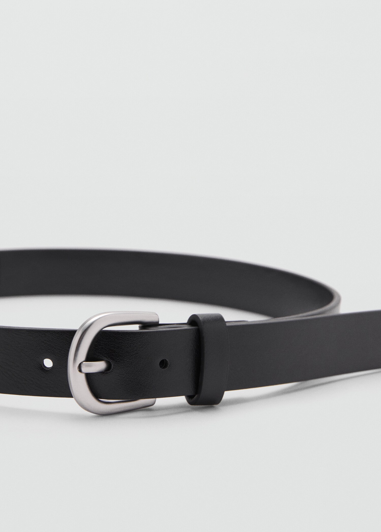 Metal buckle belt - Medium plane