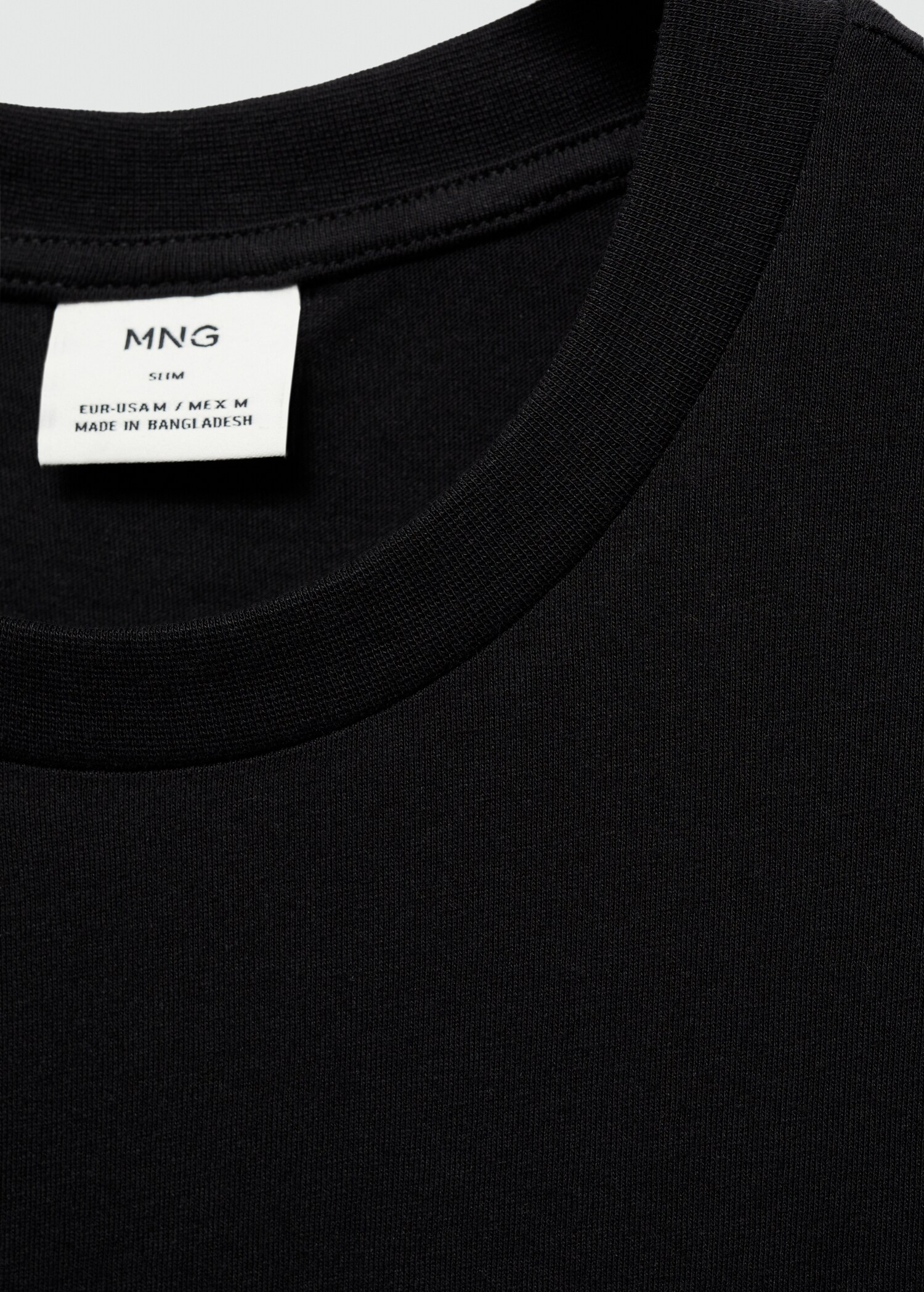Μπλούζα βαμβάκι slim fit - Λεπτομέρεια του προϊόντος 8
