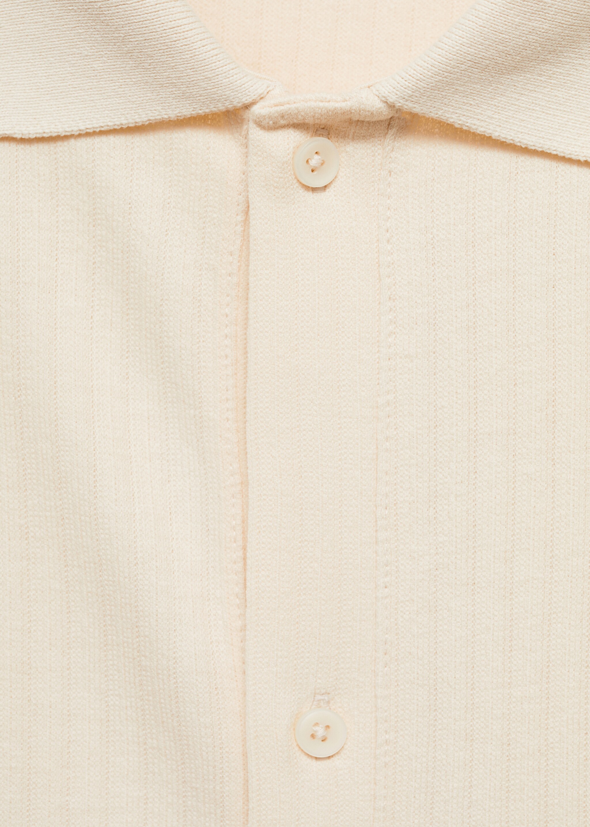 Polo regular-fit boutonné texture - Détail de l'article 8