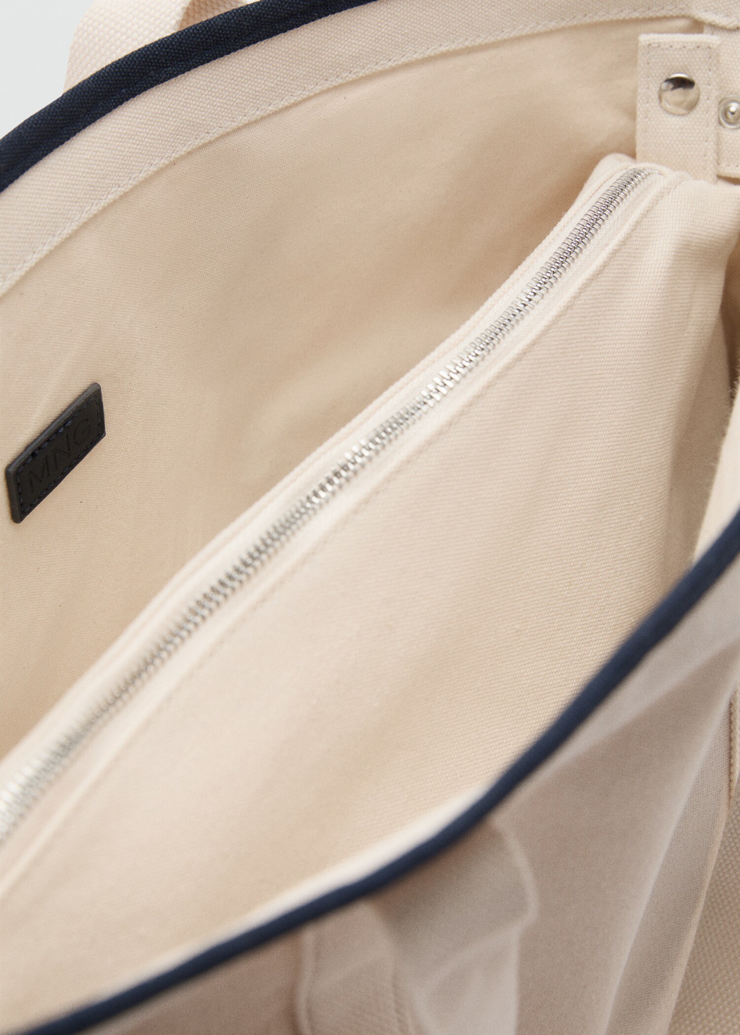 Sac toile de coton contrasté - Détail de l'article 2