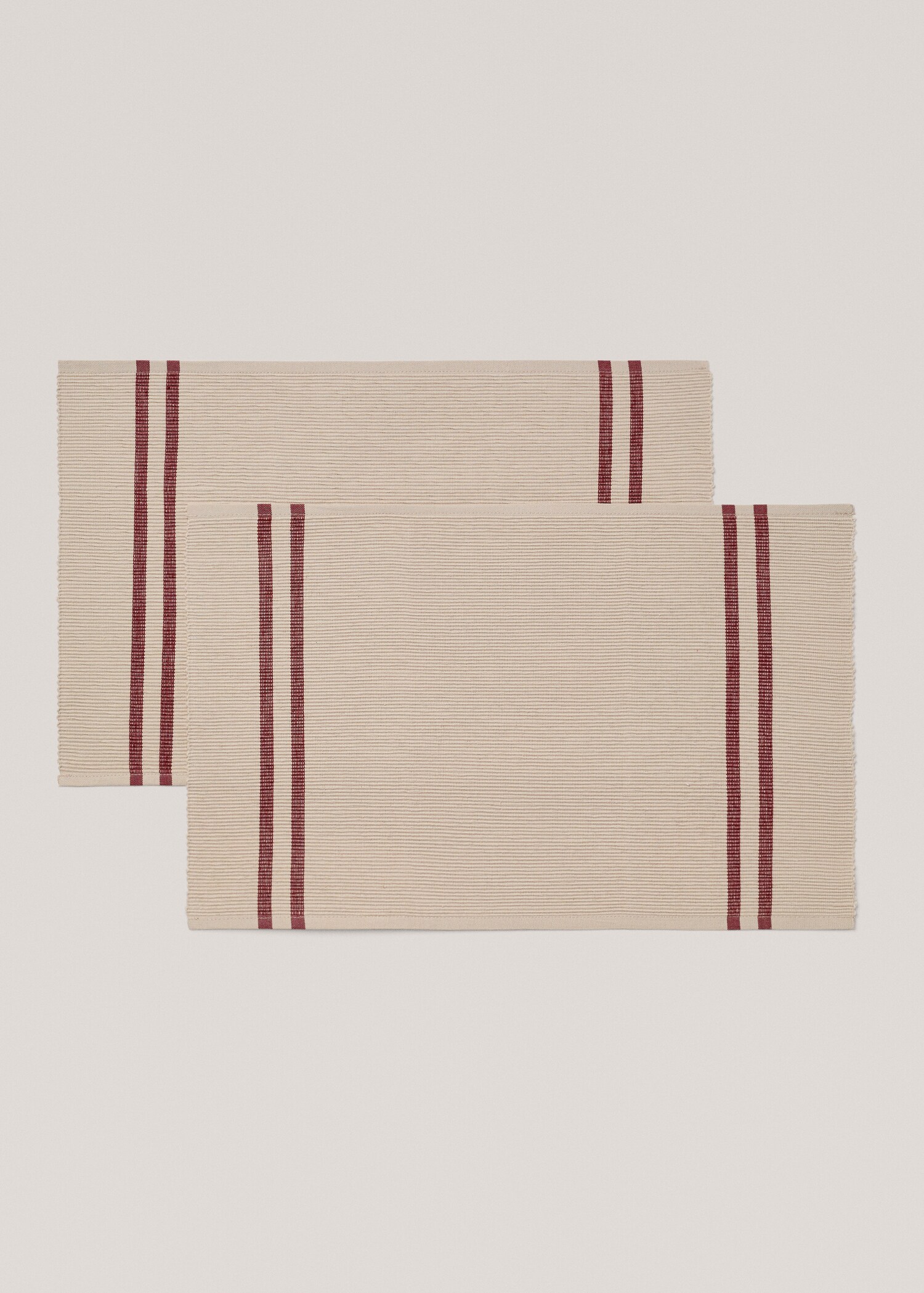 Single woven cotton stripe - Article without model