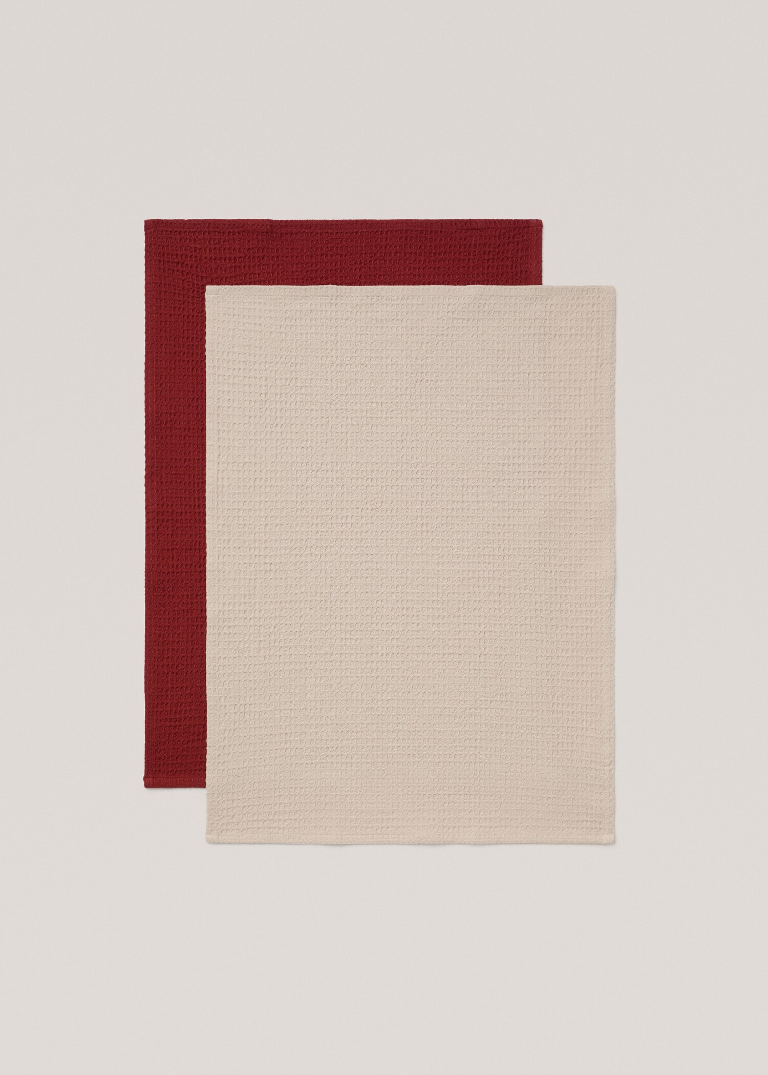 Texturiertes Küchentuch aus Baumwolle - Artikel ohne Model