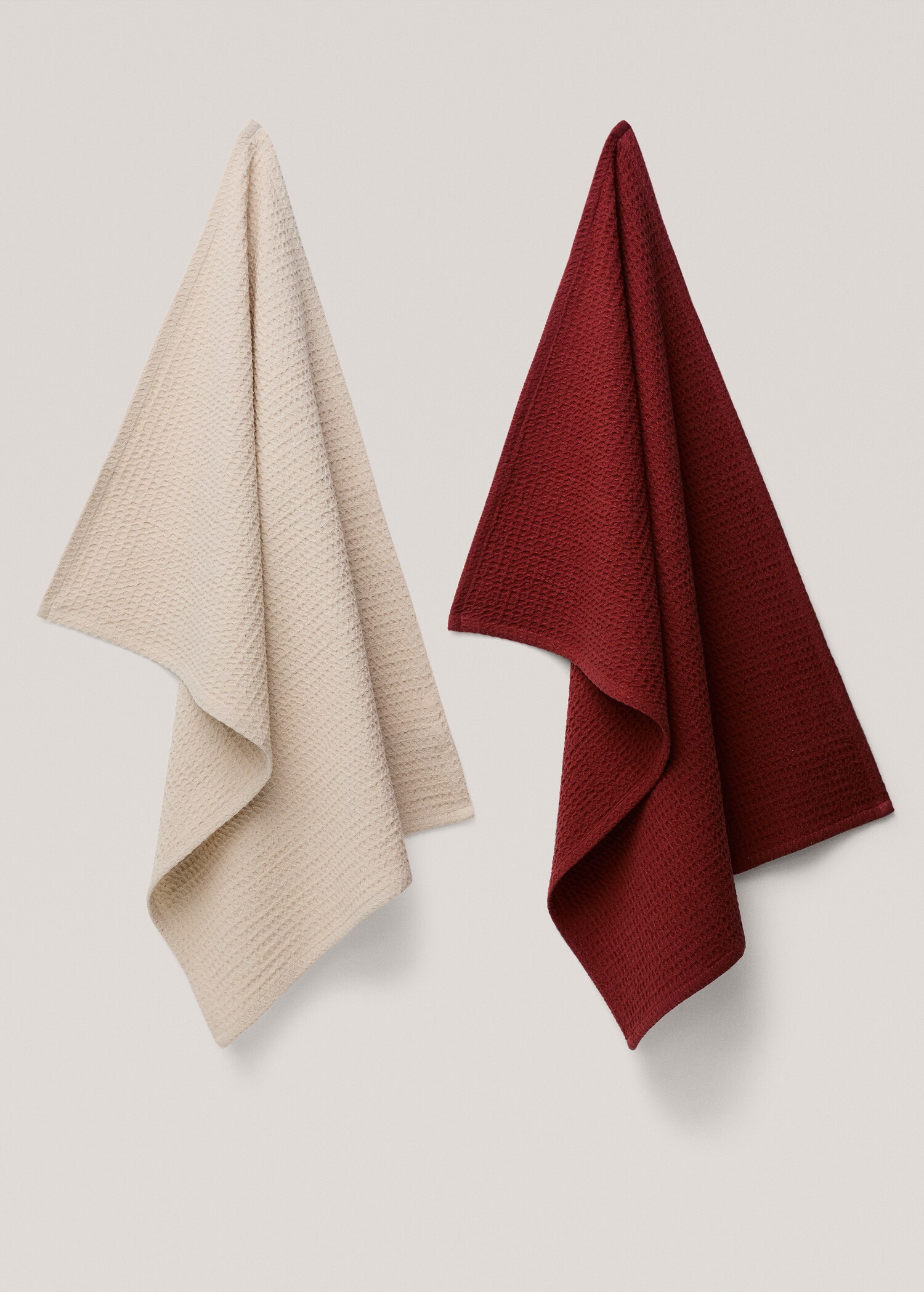 Texturiertes Küchentuch aus Baumwolle - Detail des Artikels 1