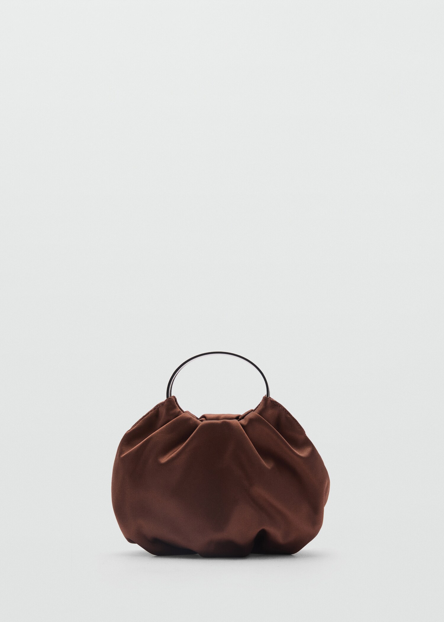 Satin bag with metal ring - Article without model