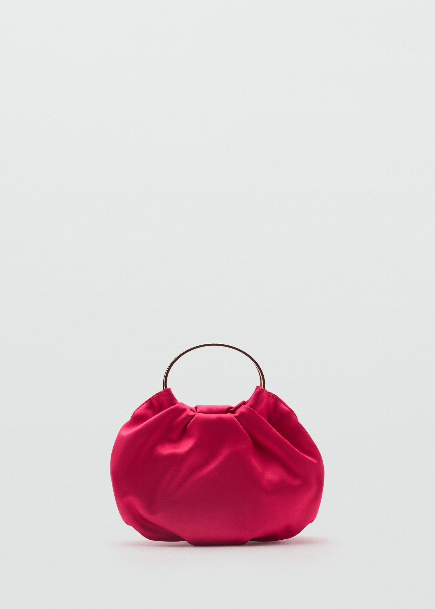 Bolso satinado anilla metálica - Artículo sin modelo