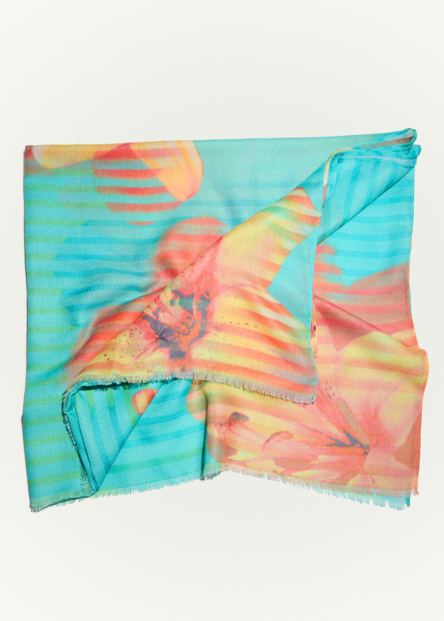 Foulard stampa floreale - Dettaglio dell'articolo 6