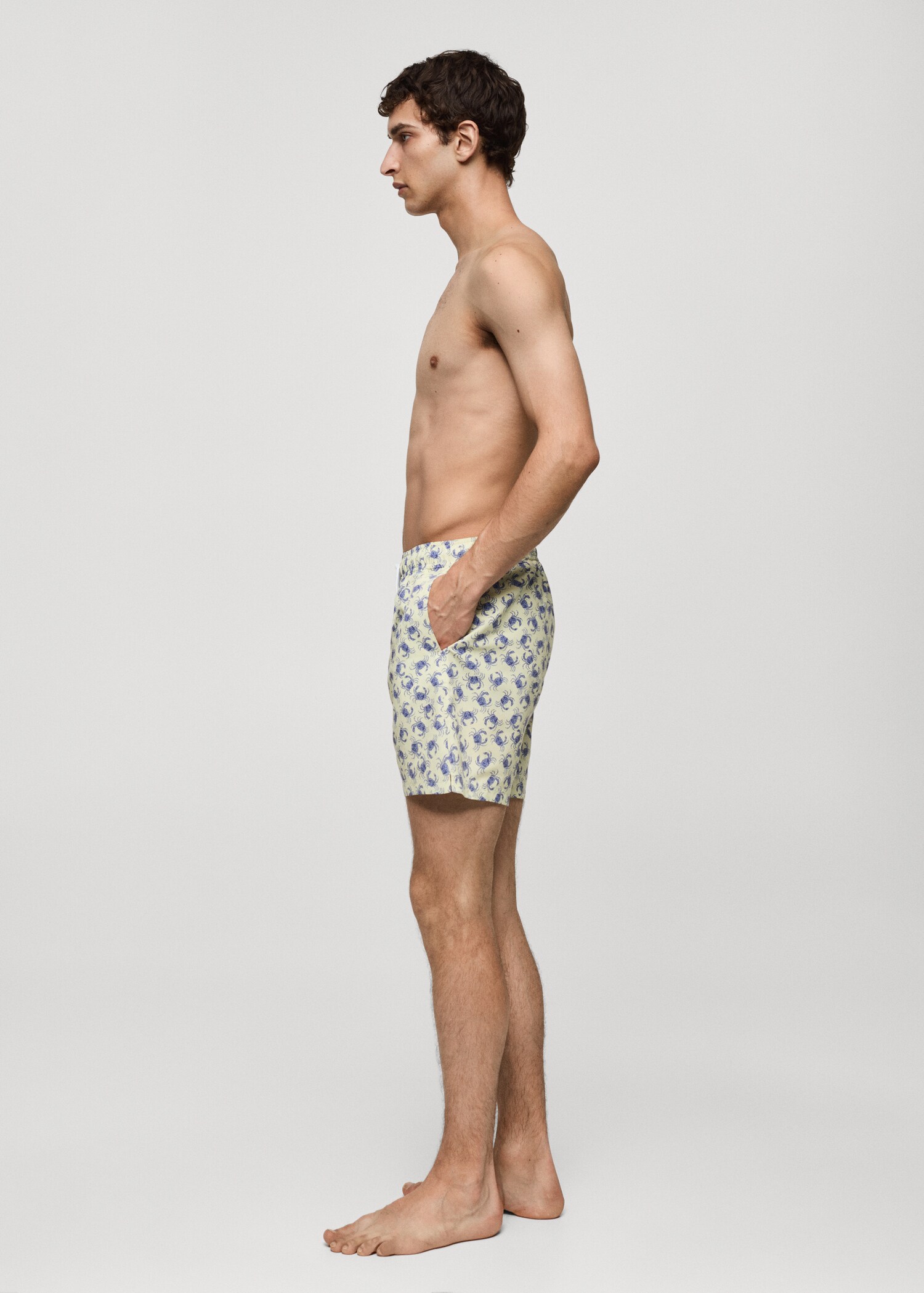 Crab-print swimsuit - Details of the article 2