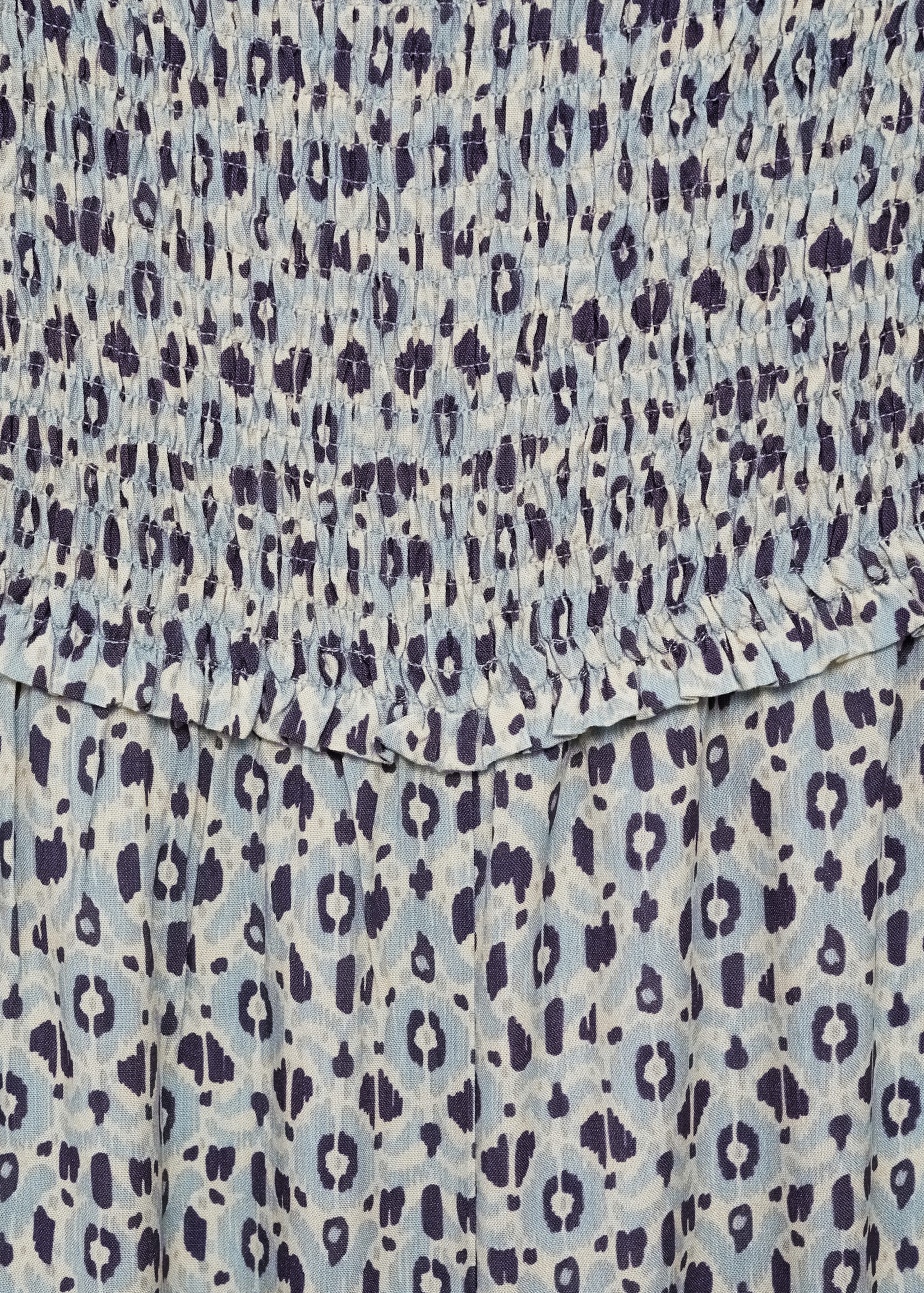 Printed strapless jumpsuit - Details of the article 8
