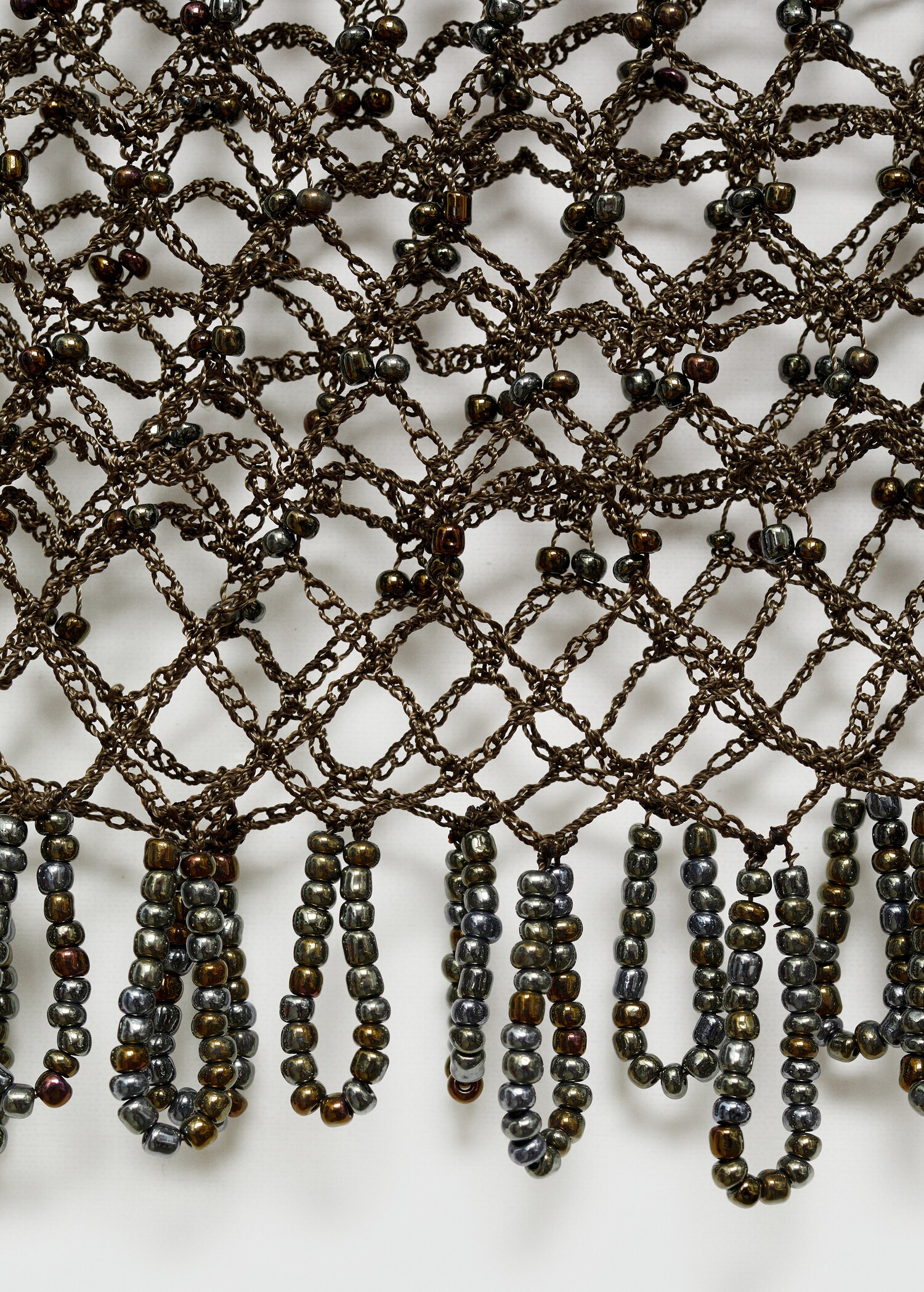 Kristallsteinverziertes Strickkleid - Detail des Artikels 0