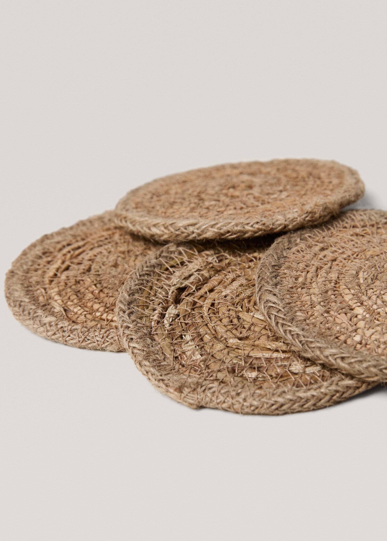 Natural fiber coasters - Details of the article 1