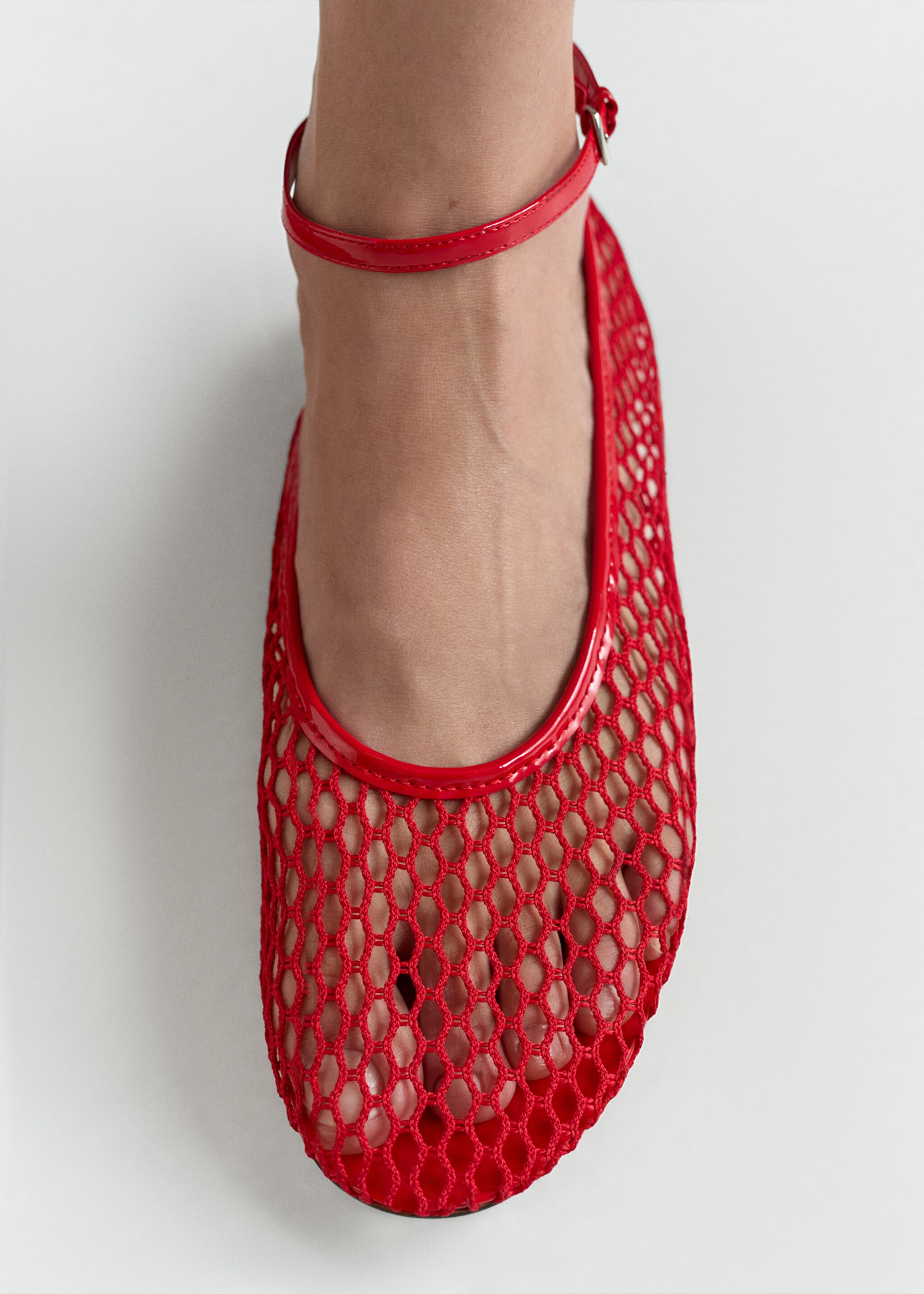 Ballerines maille filet bride boucle - Détail de l'article 9