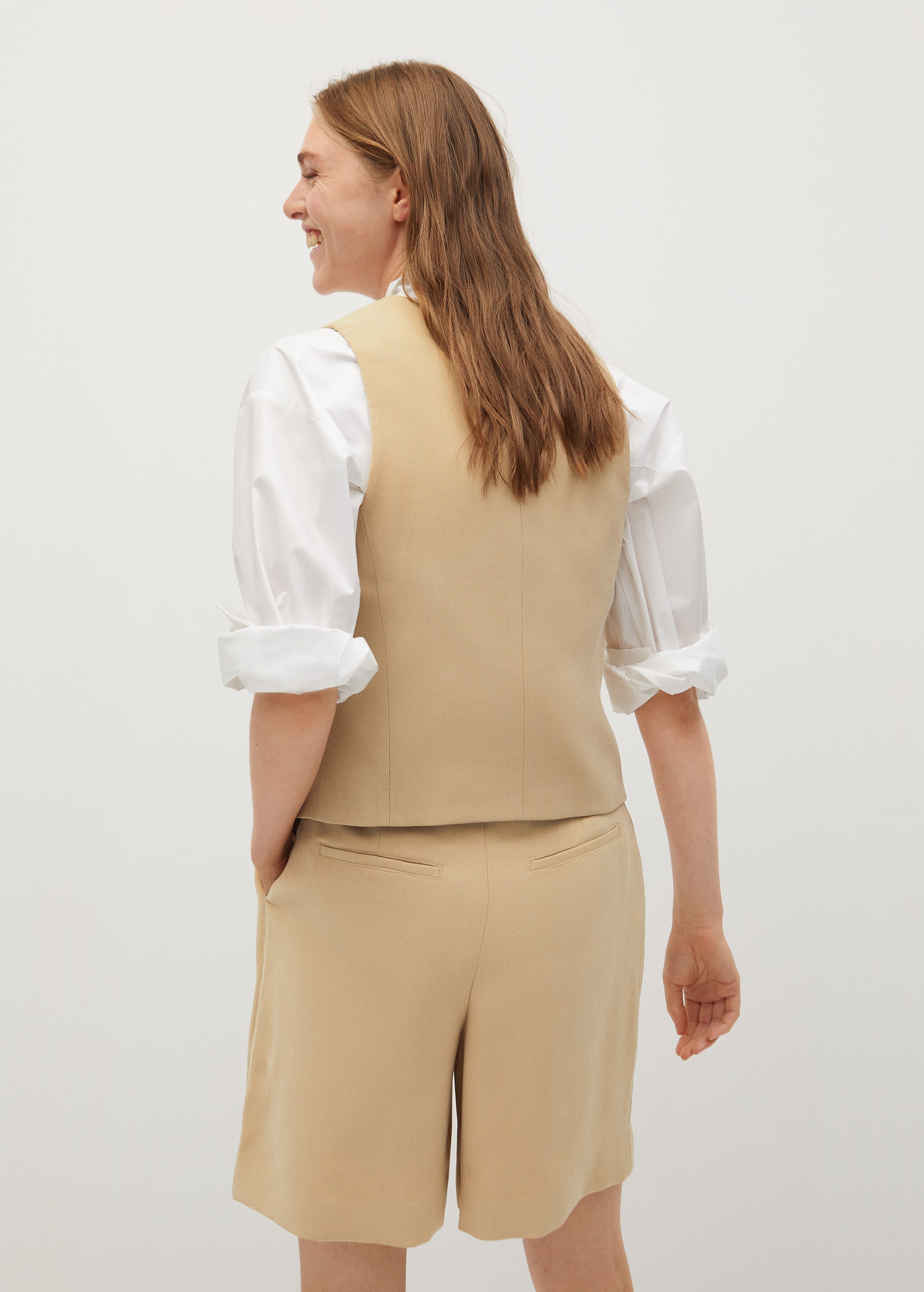 Bermudas traje tiro alto - Reverso del artículo
