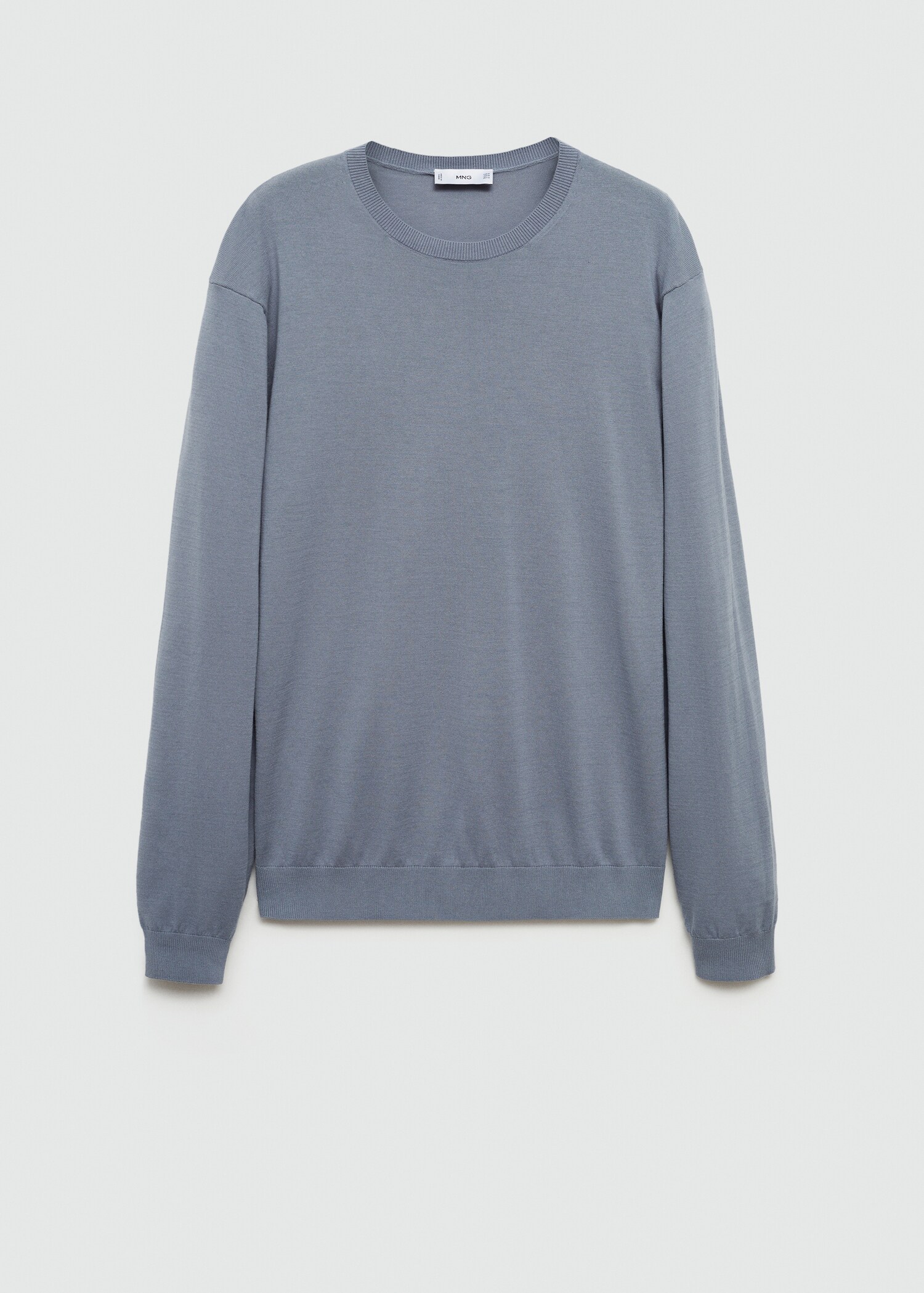 100% cotton fine-knit sweater - Article without model