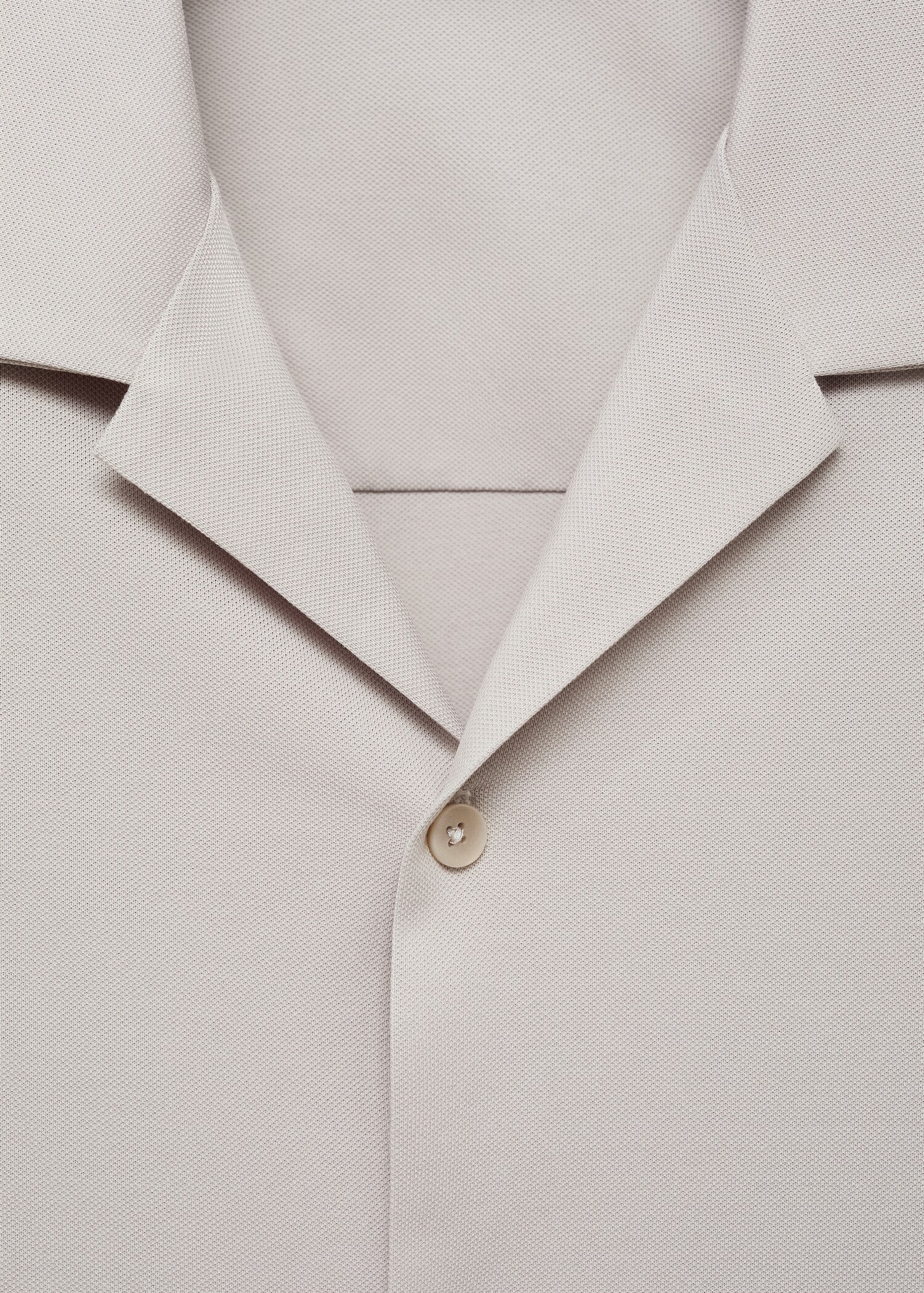 Bowling collar cotton shirt - Details of the article 8