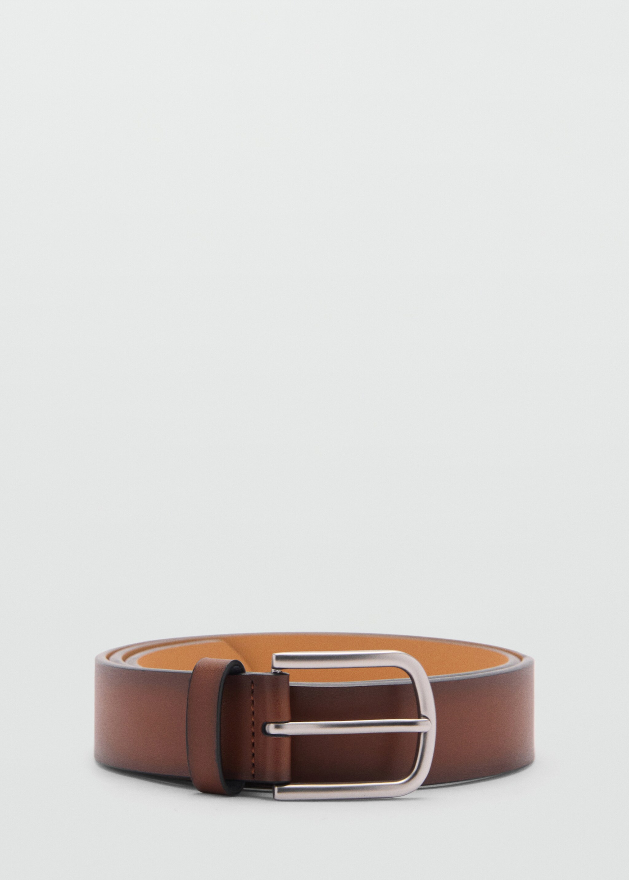 Pebbled leather belt - Article without model
