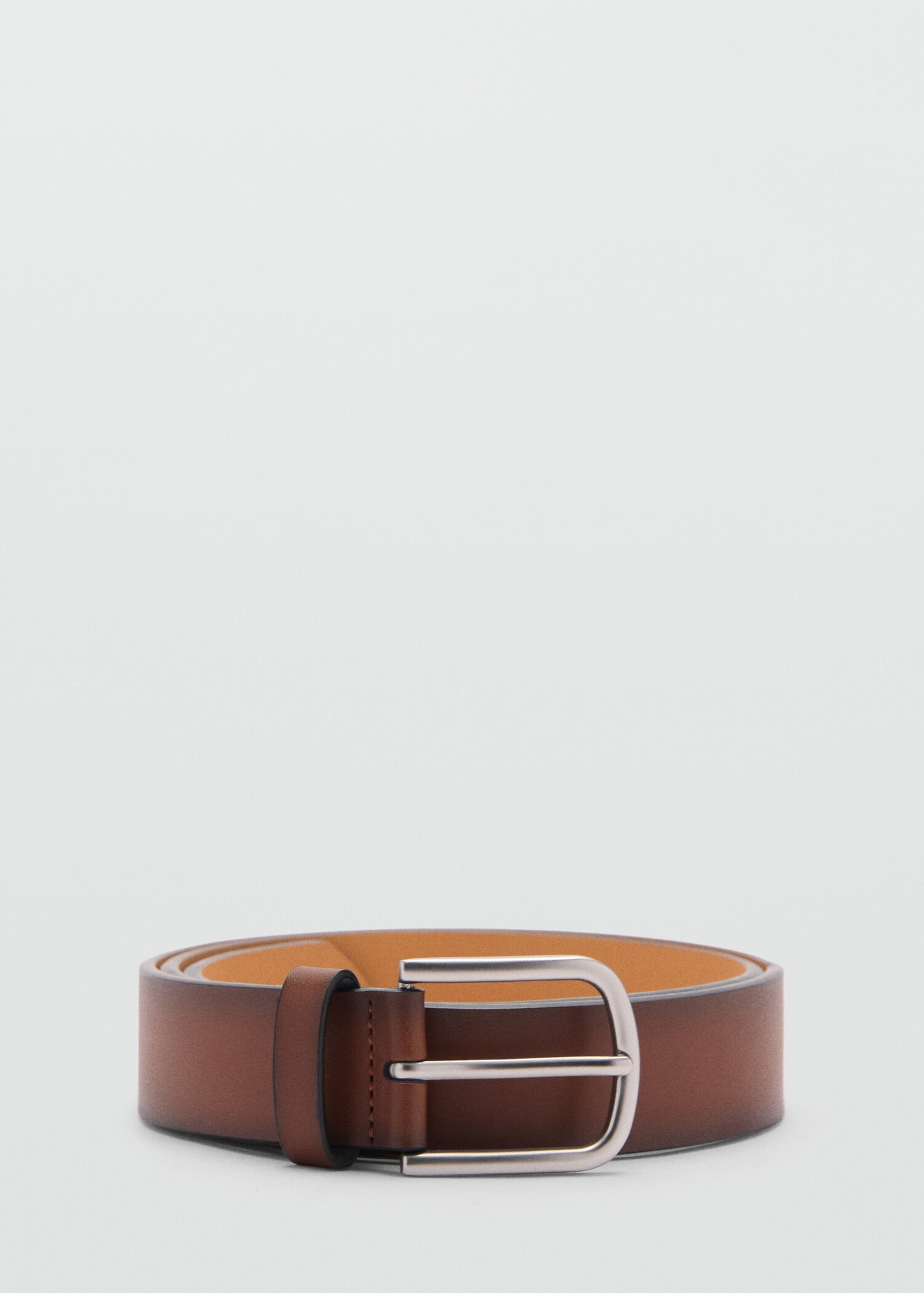 Ceinture cuir grainé - Article sans modèle