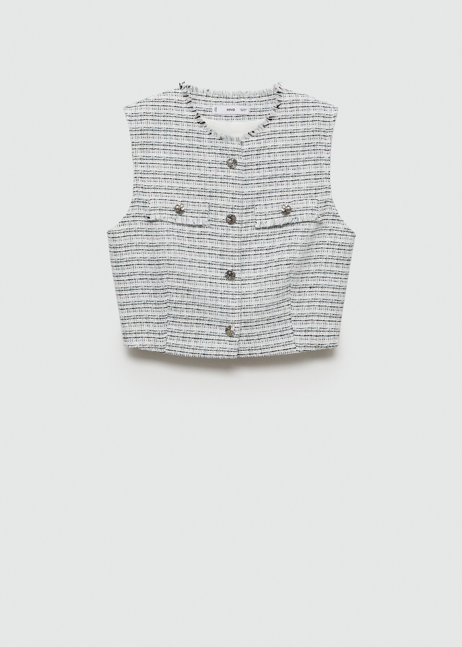 Tweed crop top - Article without model