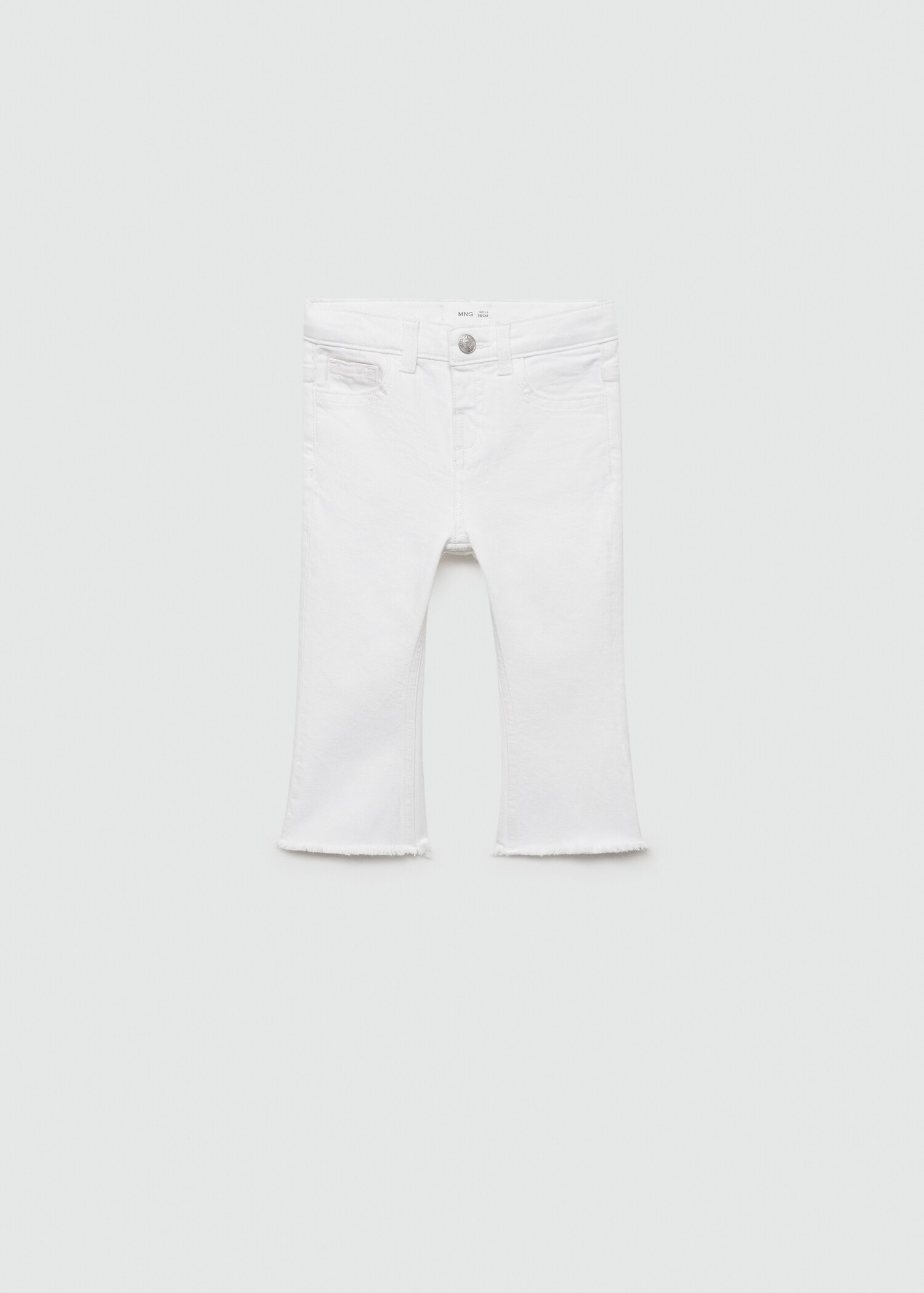 Flared finished jeans - Article without model
