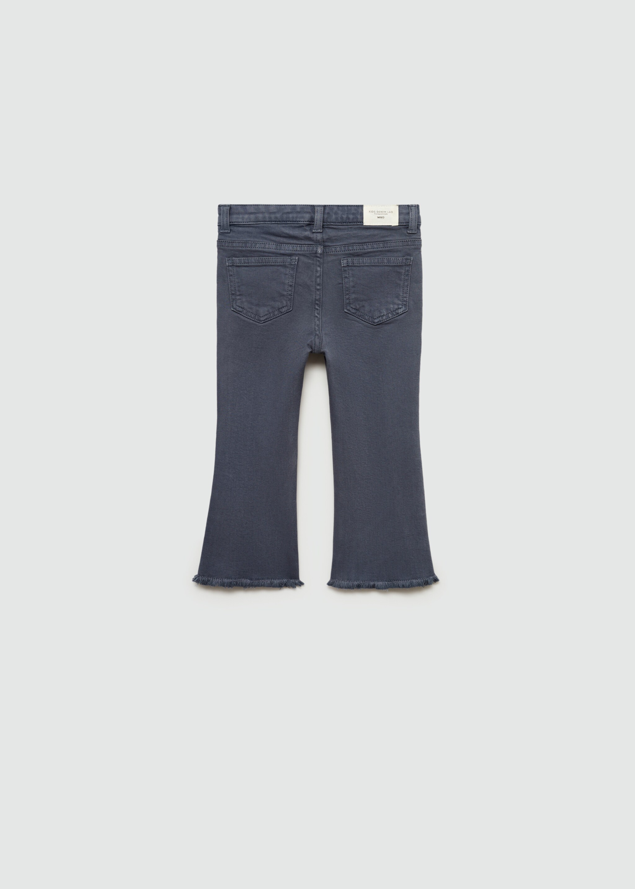 Flared jeans - Achterkant van het artikel, Blauw. Ref: 77072913-00.